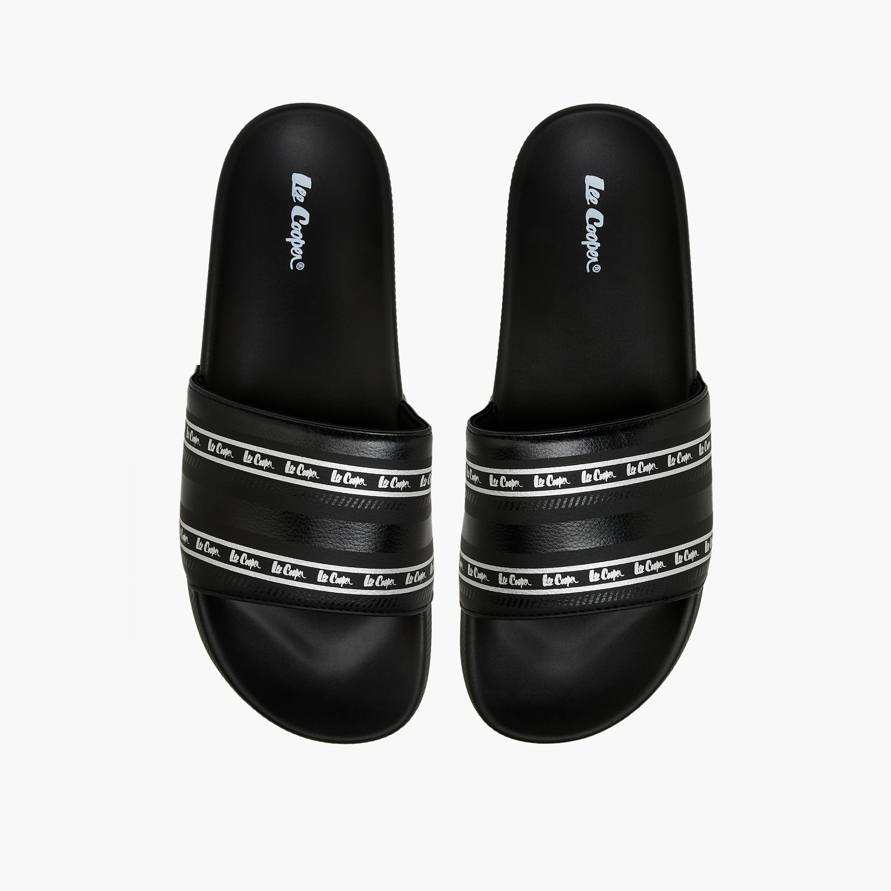 Lee Cooper Men Logo Print Slides-men-shoes-flipflopsandslides-image-1