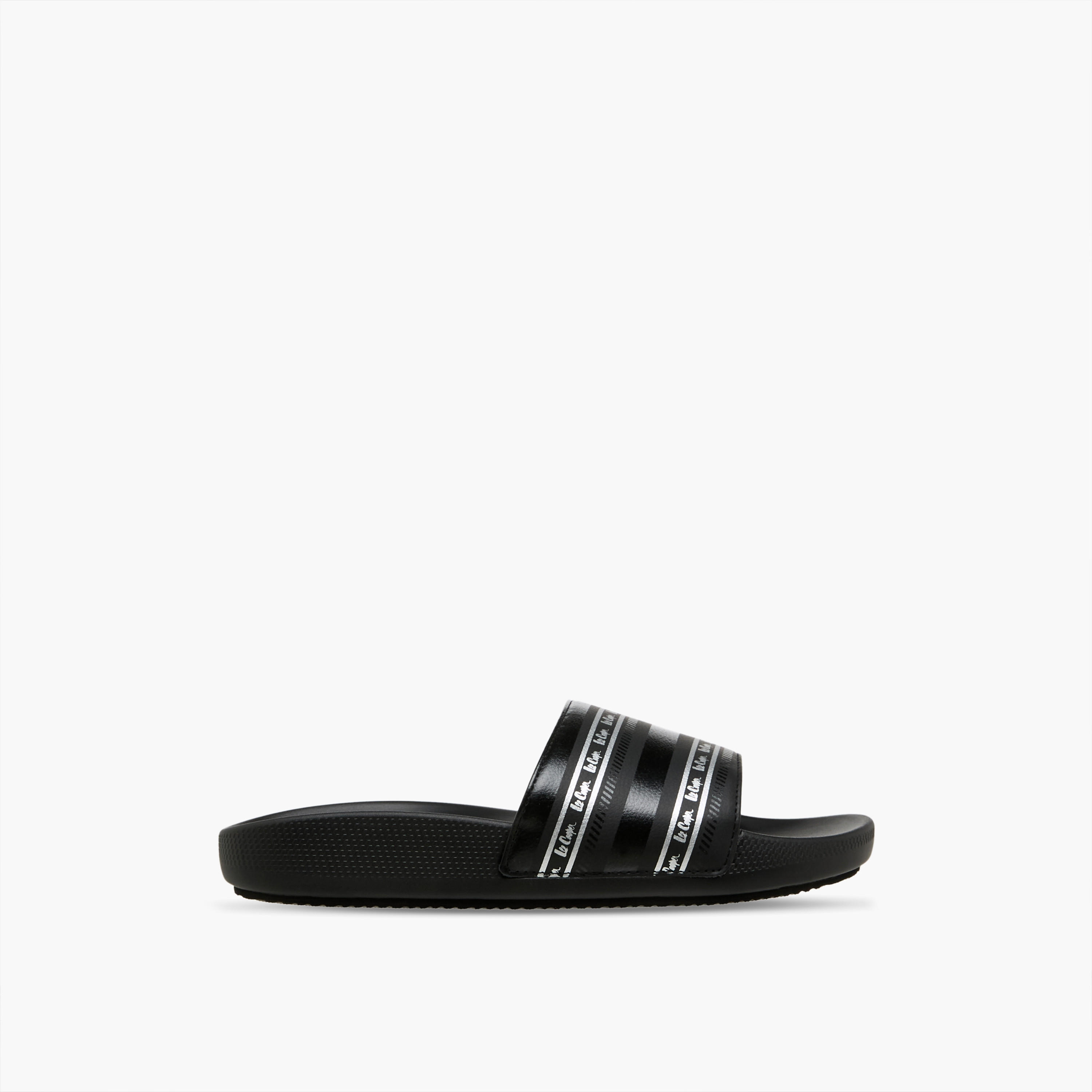 Lee Cooper Men Logo Print Slides-men-shoes-flipflopsandslides-image-2
