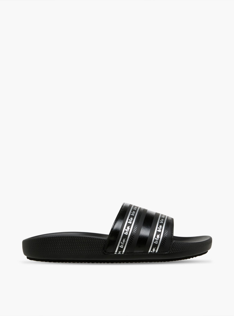 Lee Cooper Men Logo Print Slides-men-shoes-flipflopsandslides-image-2