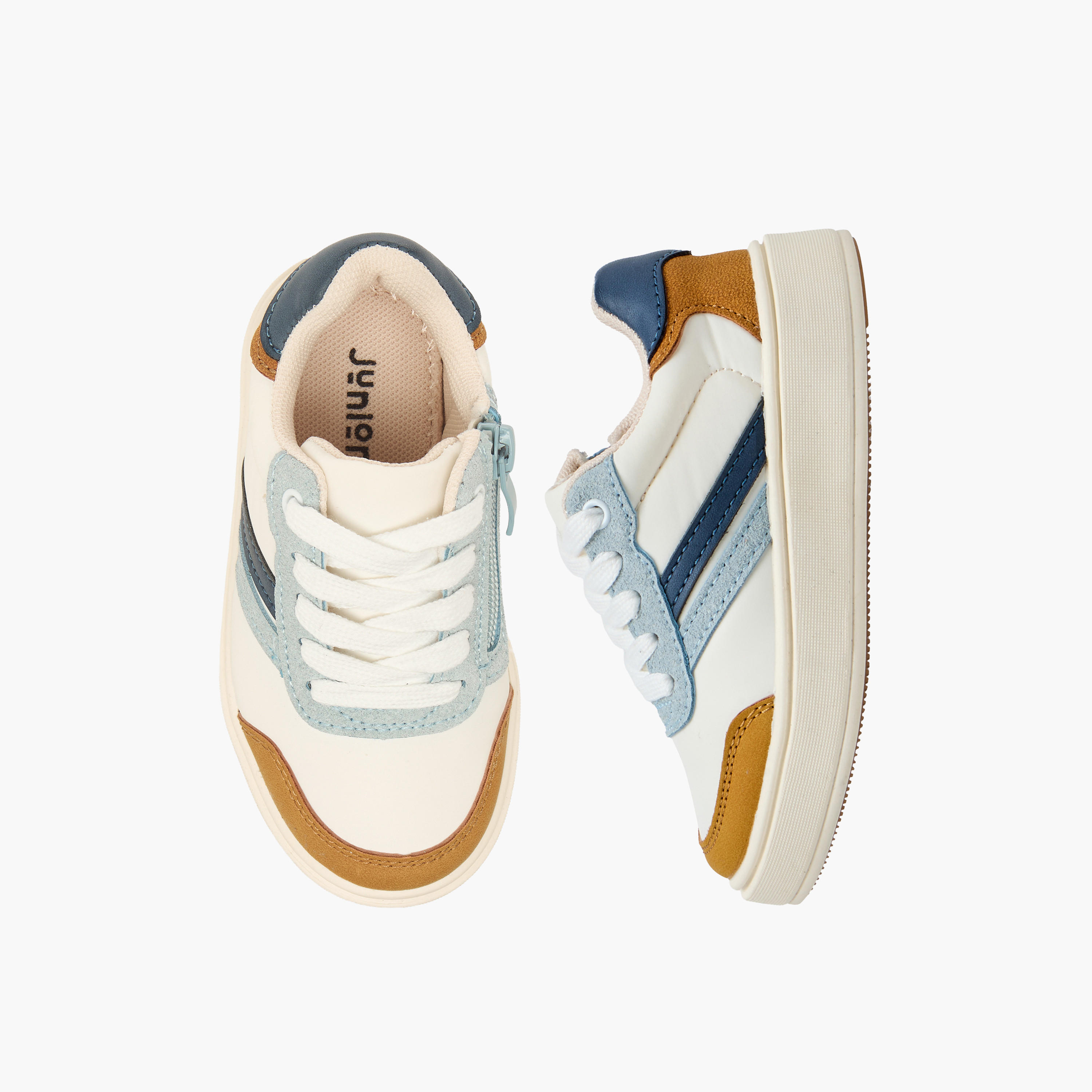 Juniors Boys Lace-Up Sneakers-boys-shoes-sneakers-image-1