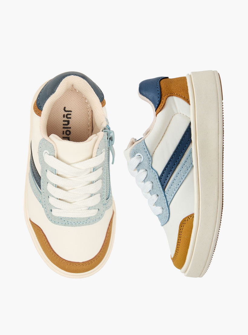 Juniors Boys Lace-Up Sneakers-boys-shoes-sneakers-image-1