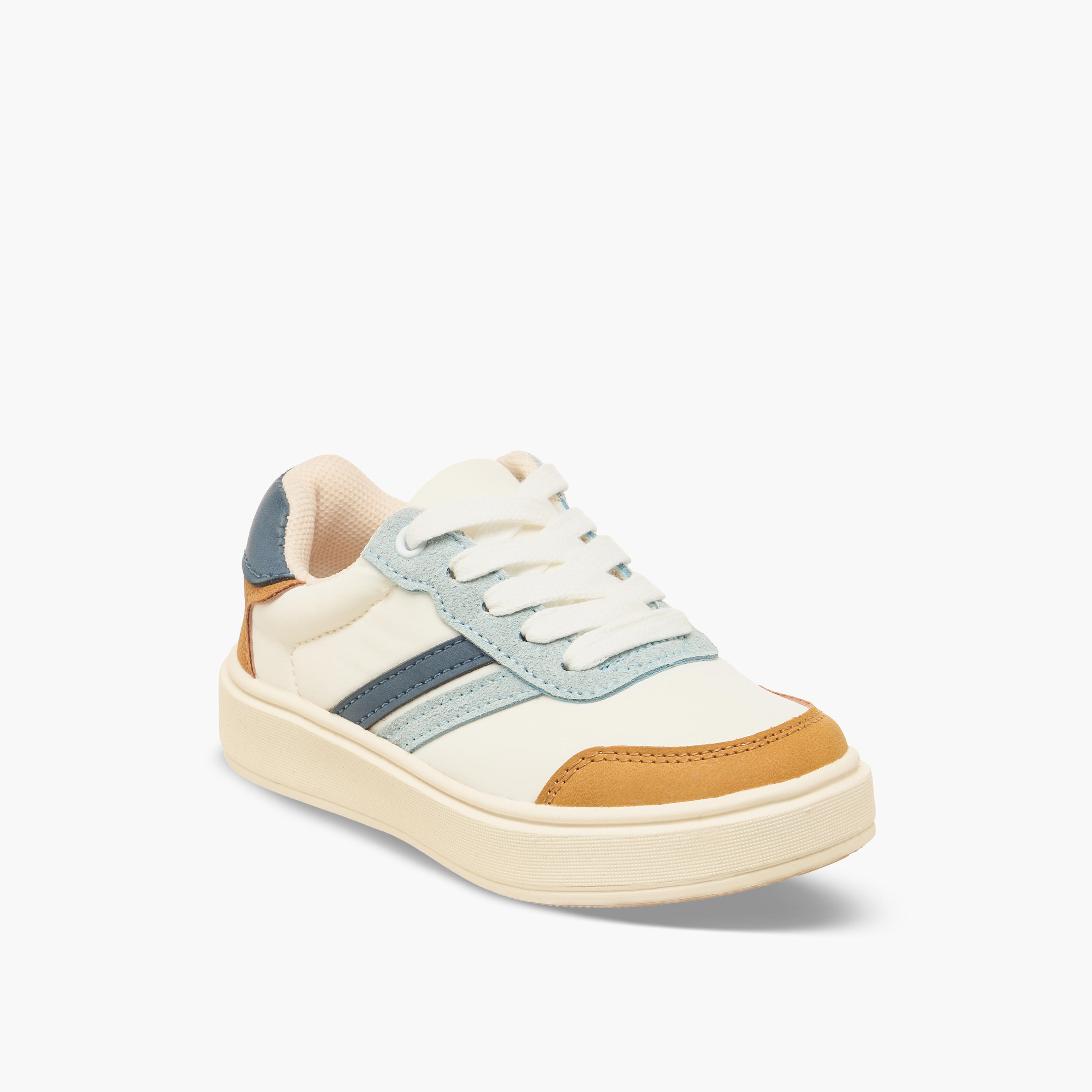 Juniors Boys Lace-Up Sneakers-boys-shoes-sneakers-image-2