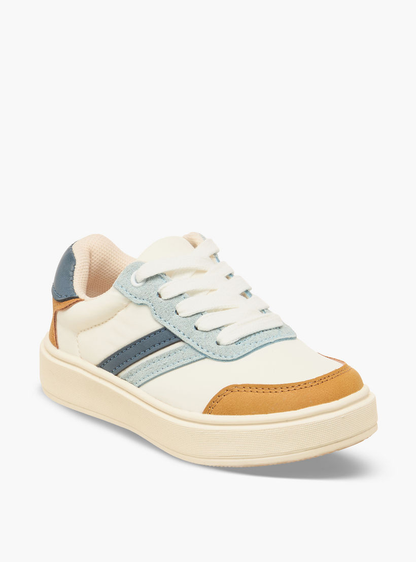 Juniors Boys Lace-Up Sneakers-boys-shoes-sneakers-image-2