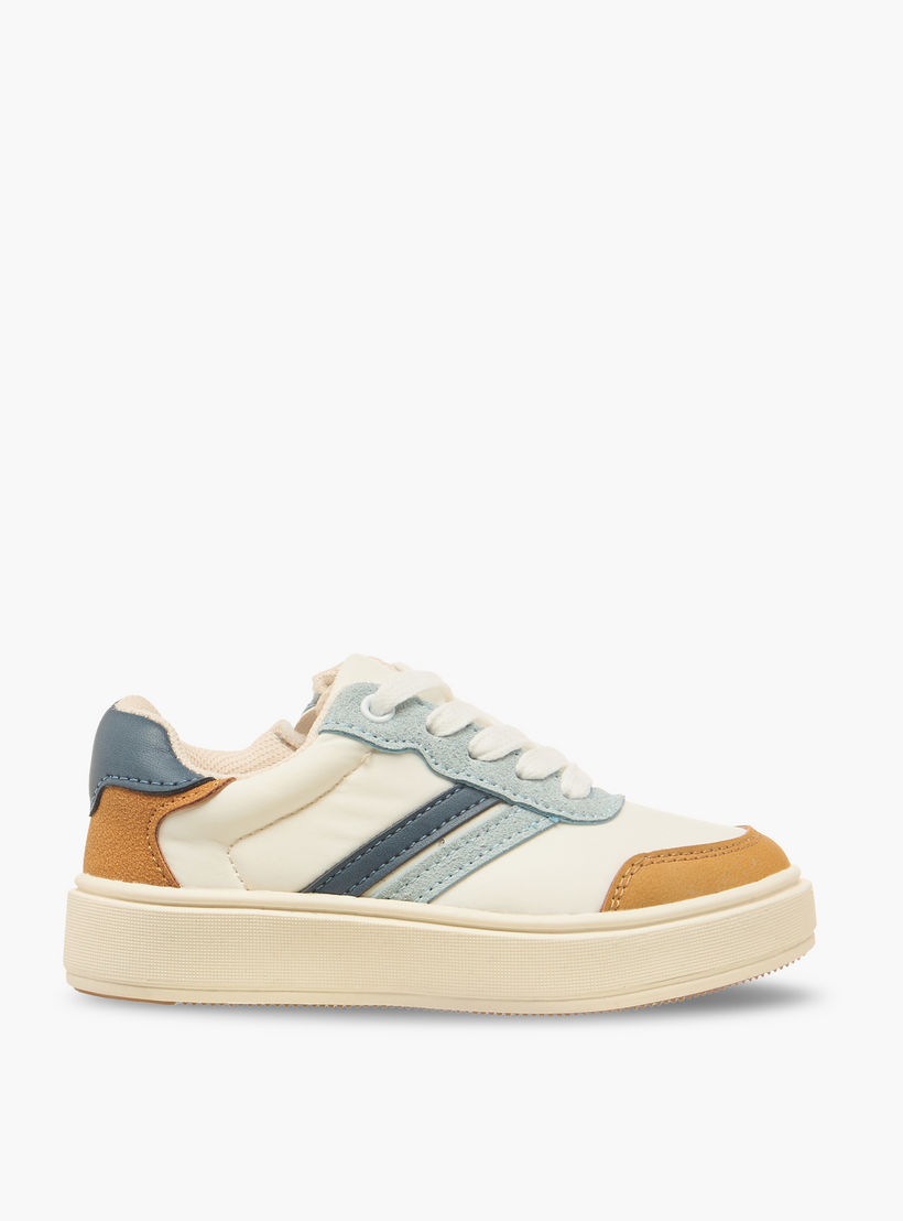 Juniors Boys Lace-Up Sneakers-boys-shoes-sneakers-image-3
