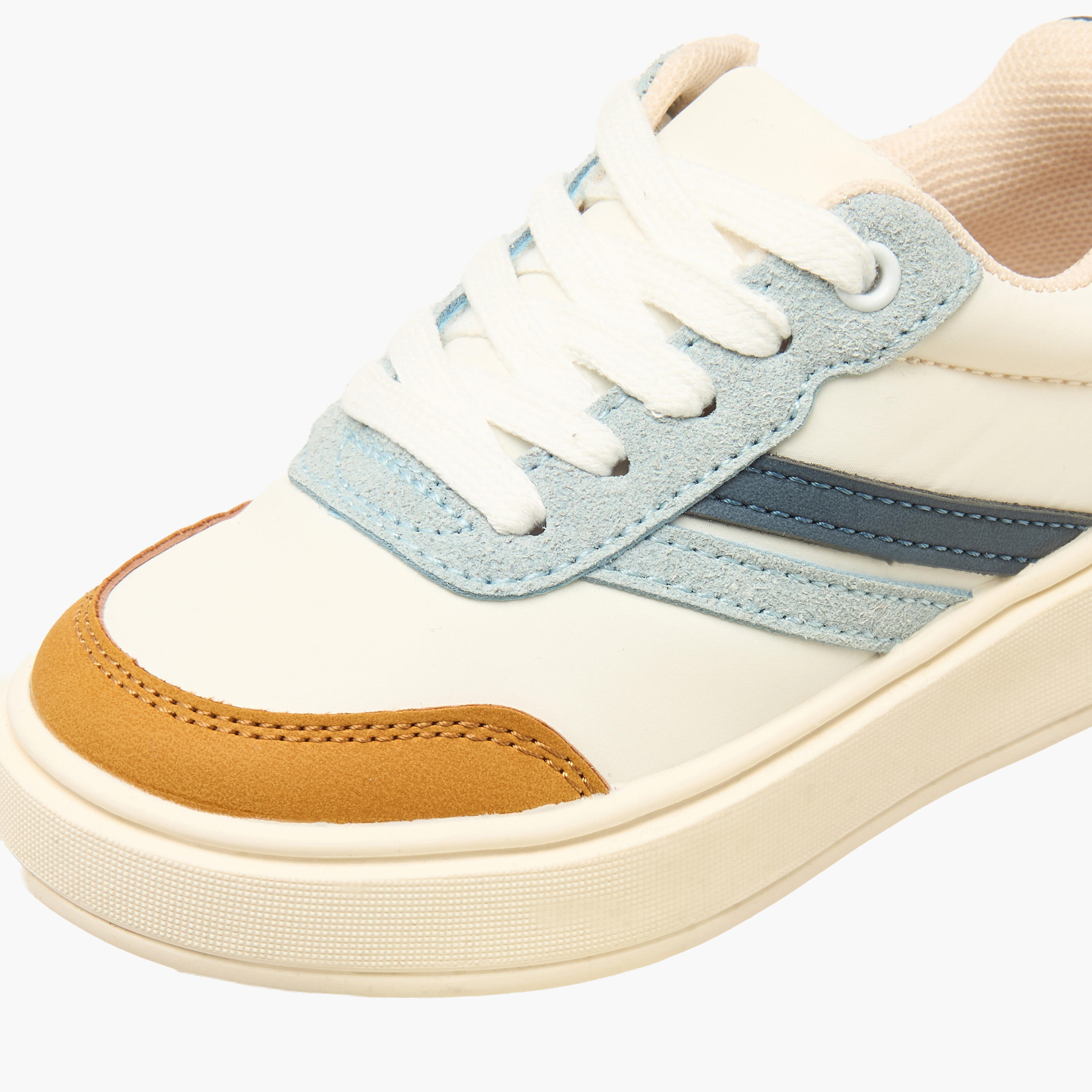 Juniors Boys Lace-Up Sneakers-boys-shoes-sneakers-image-4