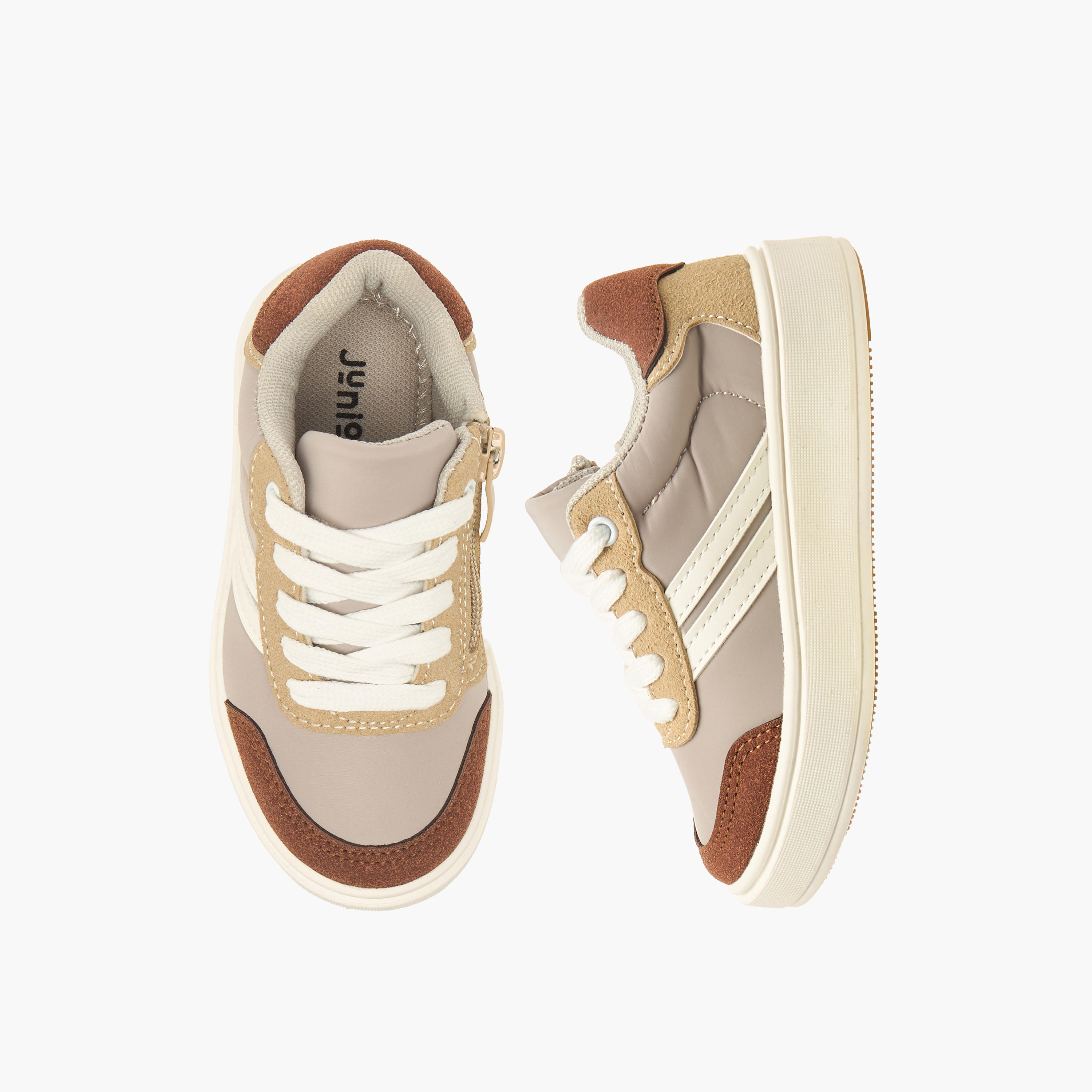 Juniors Boys Lace-Up Sneakers-boys-shoes-sneakers-image-1