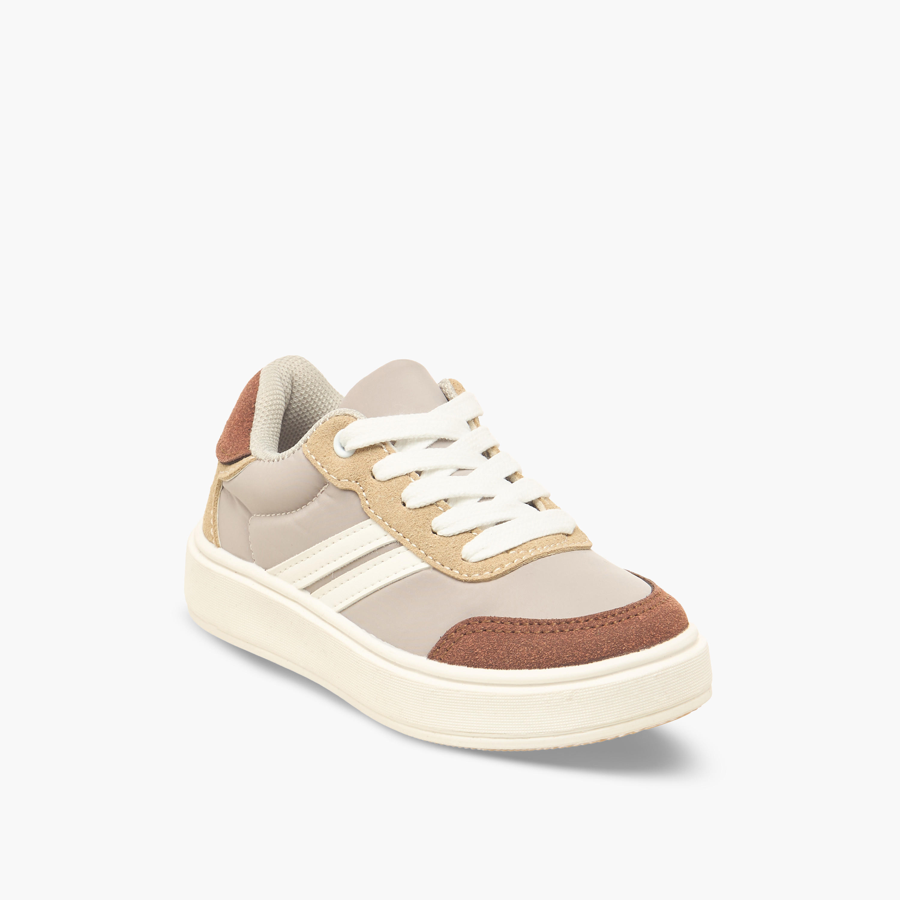 Juniors Boys Lace-Up Sneakers-boys-shoes-sneakers-image-2