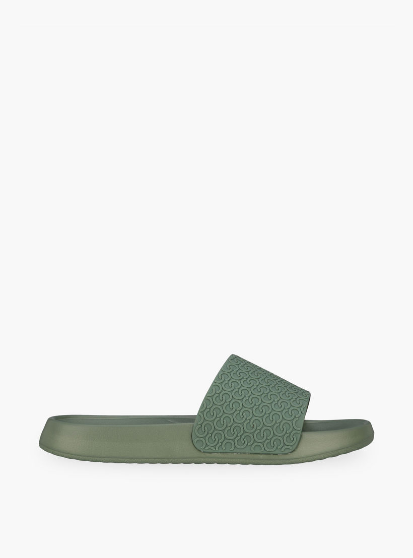 Celeste Women Monogram Textured Slides-women-shoes-flipflopsandslides-image-2
