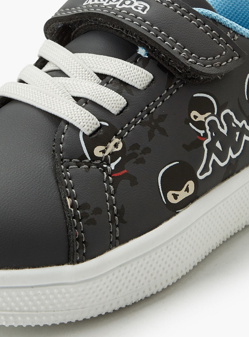 Kappa Boys Hook & Loop Sports Shoes-boys-shoes-sports-image-4