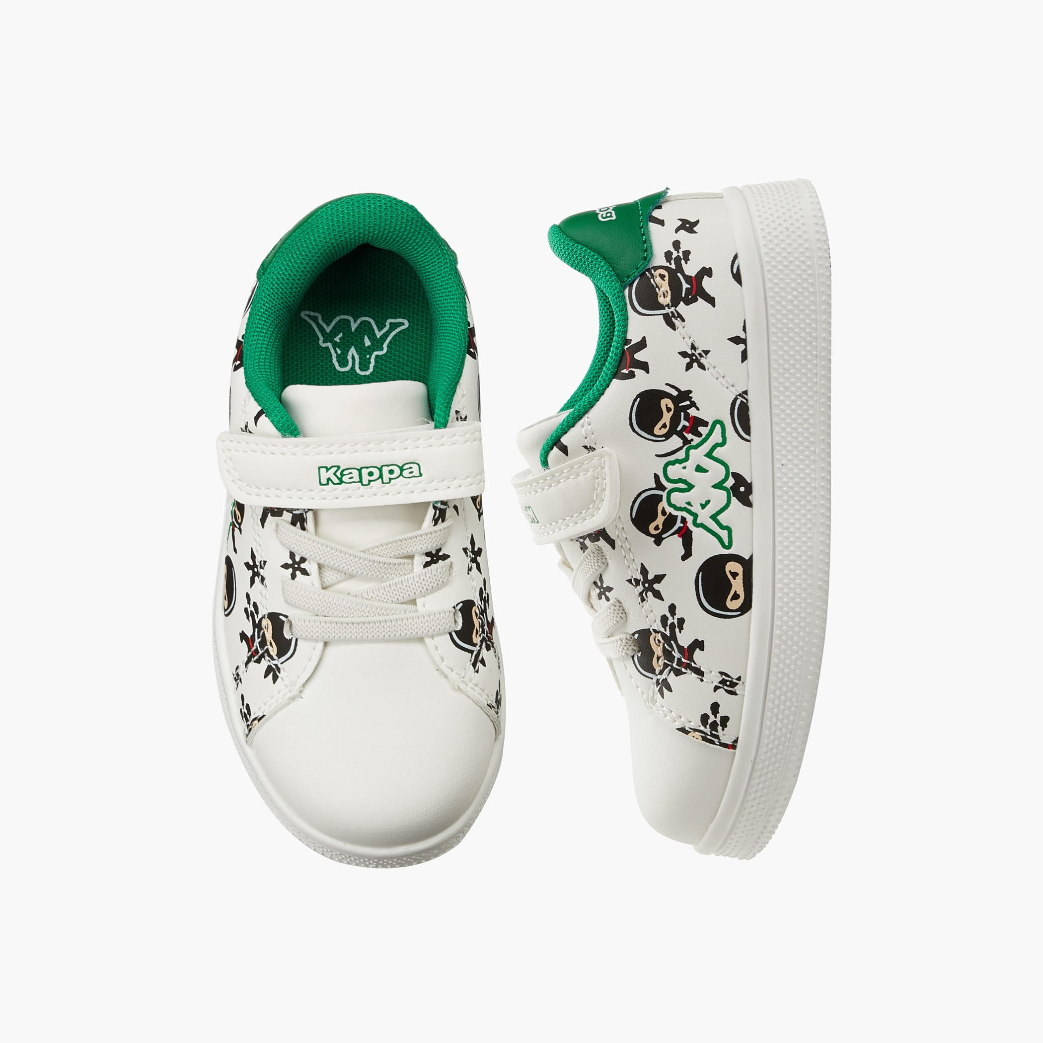 Kappa Boys Hook & Loop Sports Shoes-boys-shoes-sports-image-1