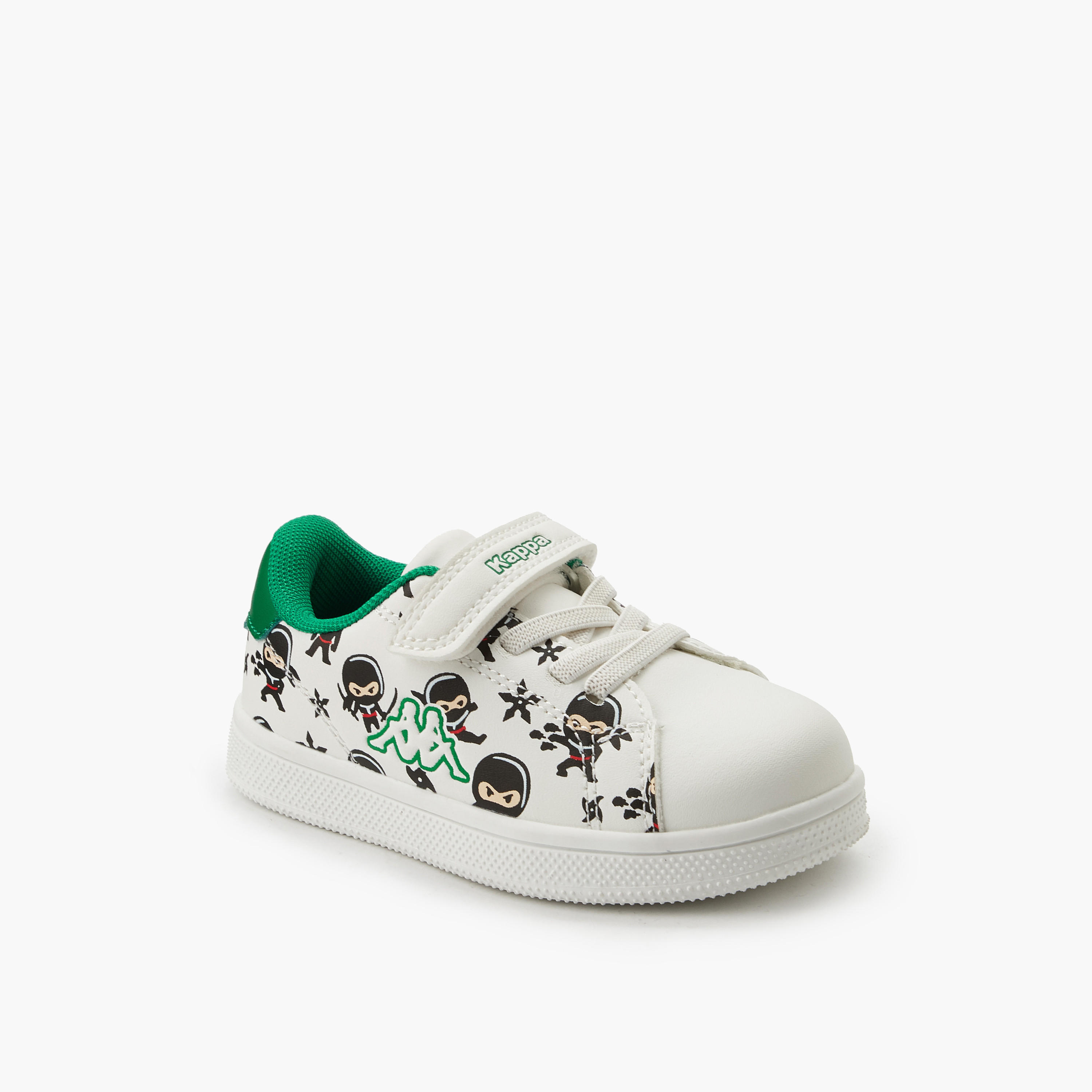 Kappa Boys Hook & Loop Sports Shoes-boys-shoes-sports-image-2