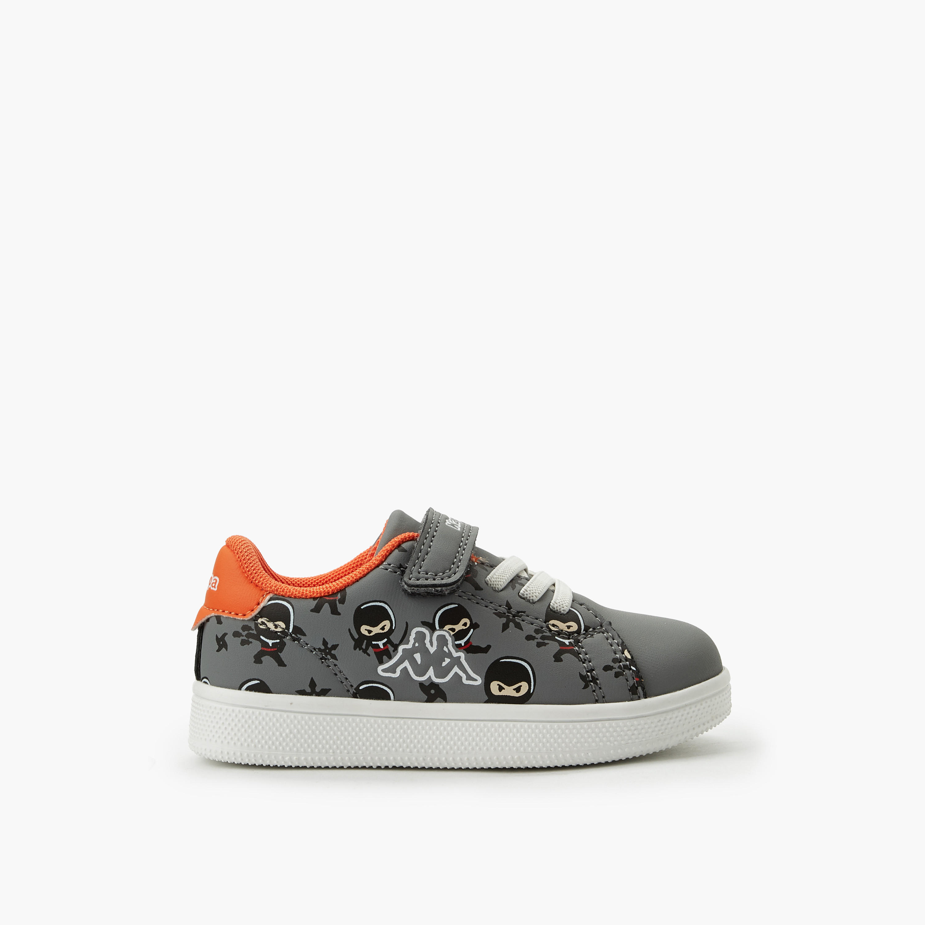 Kappa Boys Hook & Loop Sports Shoes-boys-shoes-sports-image-3