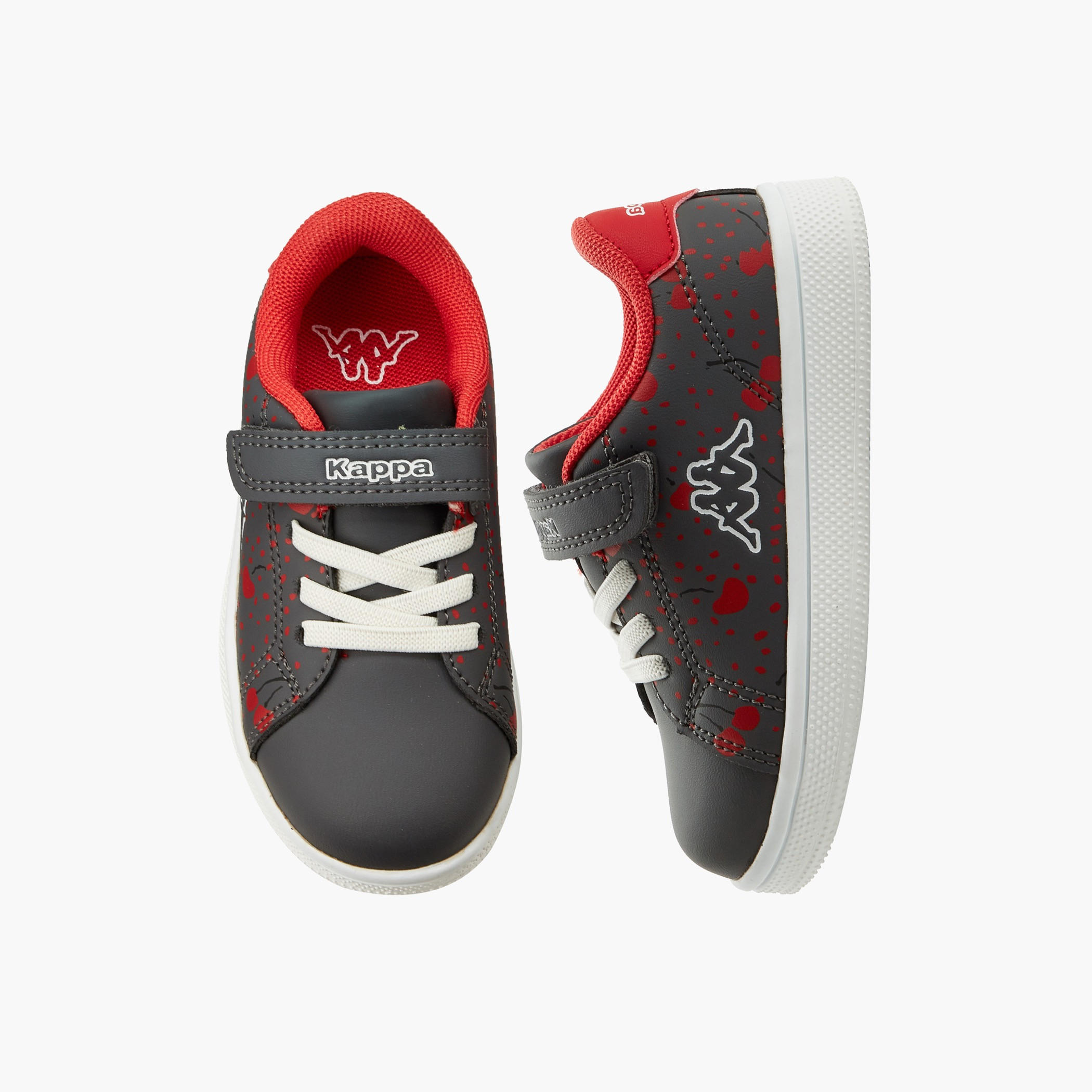 Kappa Girls Hook & Loop Sports Shoes-girls-shoes-sneakers-image-1