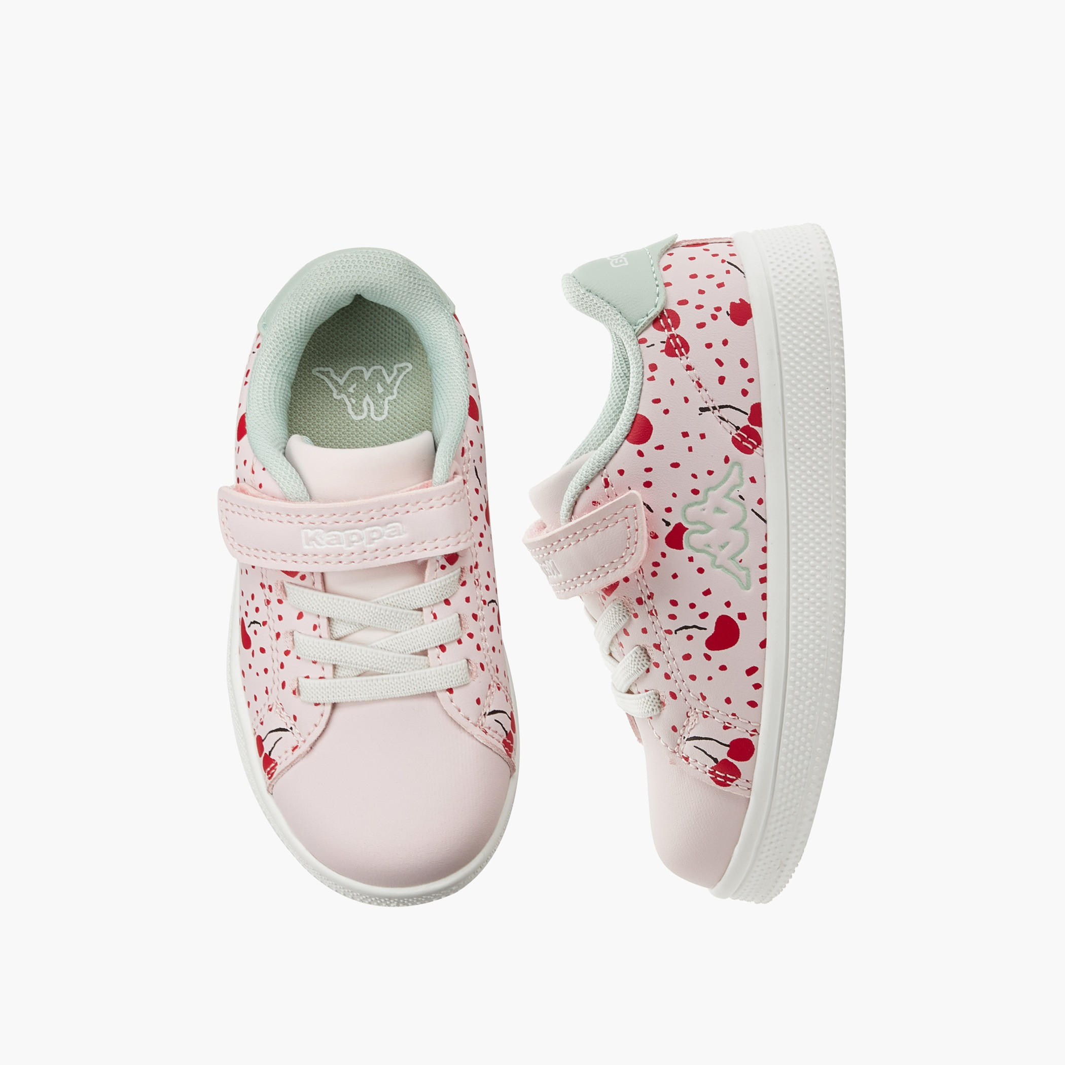 Kappa Girls Hook & Loop Sports Shoes-girls-shoes-sneakers-image-1