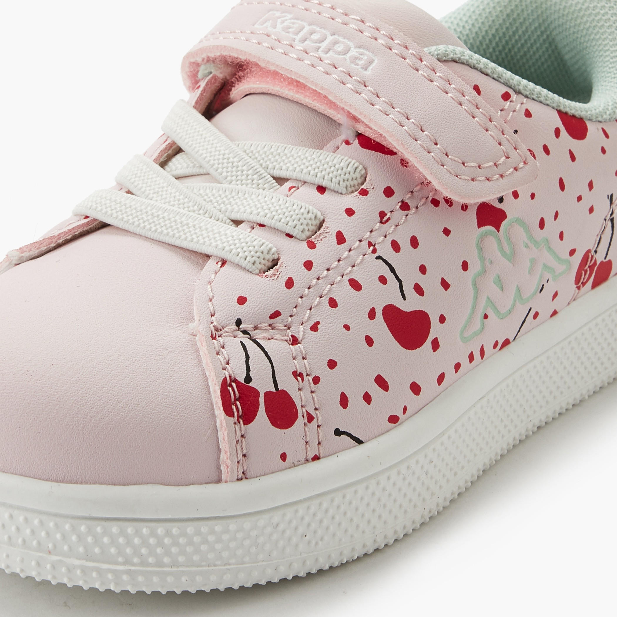 Kappa Girls Hook & Loop Sports Shoes-girls-shoes-sneakers-image-4