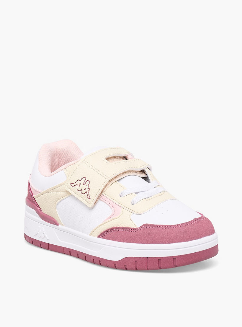 حذاء رياضي بقوالب ملونة وشريط إغلاق لاصق للبنات من كانجاروز-girls-shoes-sneakers-image-2
