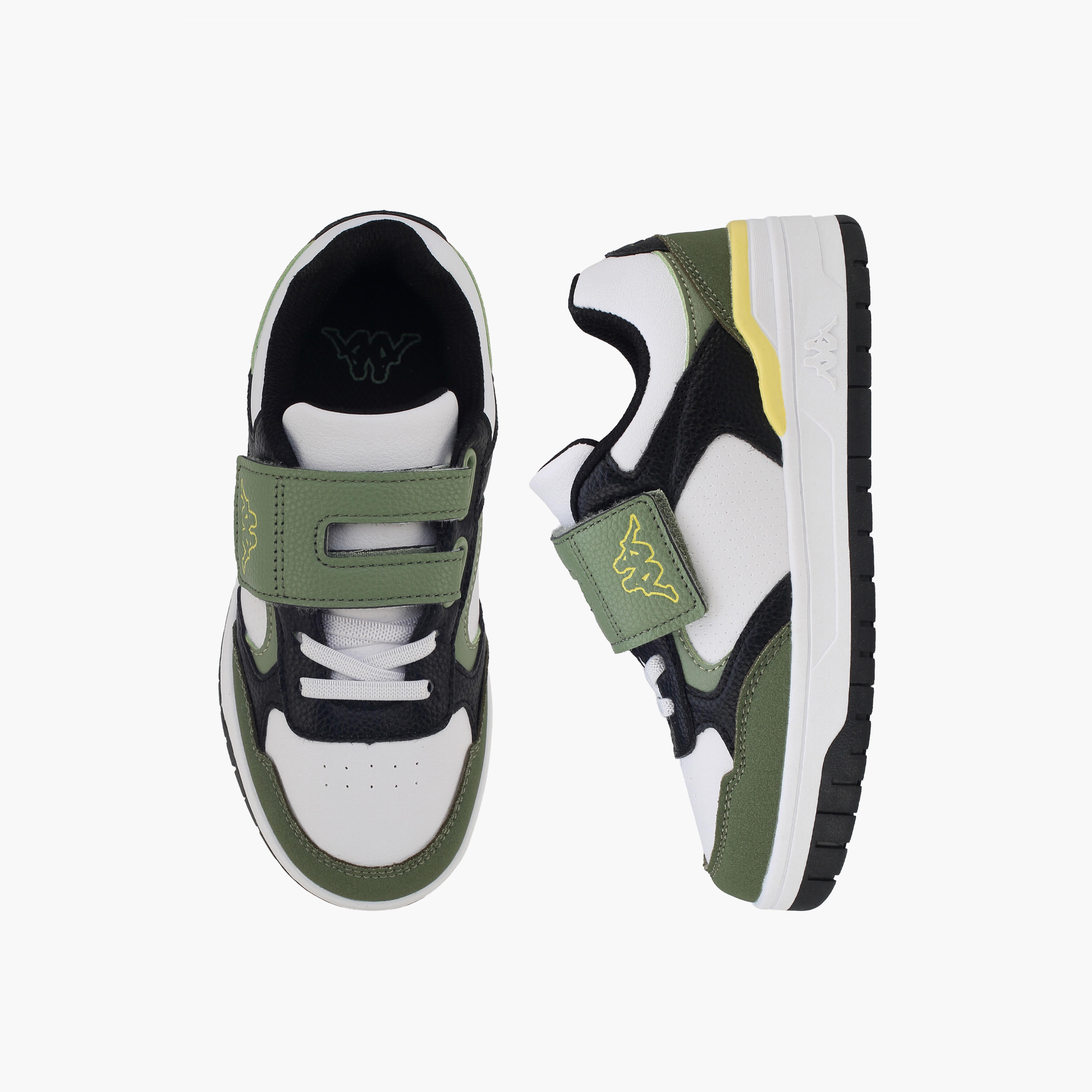 Kappa Boys Hook & Loop Sports Shoes-boys-shoes-sports-image-1