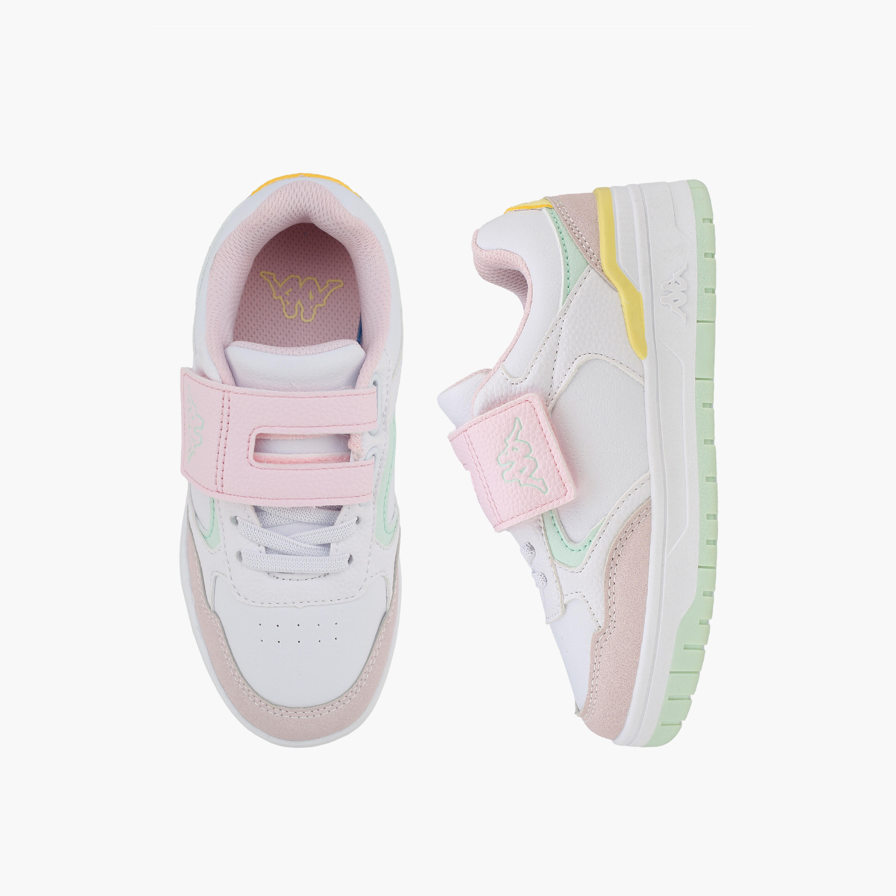 Kappa Girls Hook & Loop Sports Shoes-girls-shoes-sports-image-1