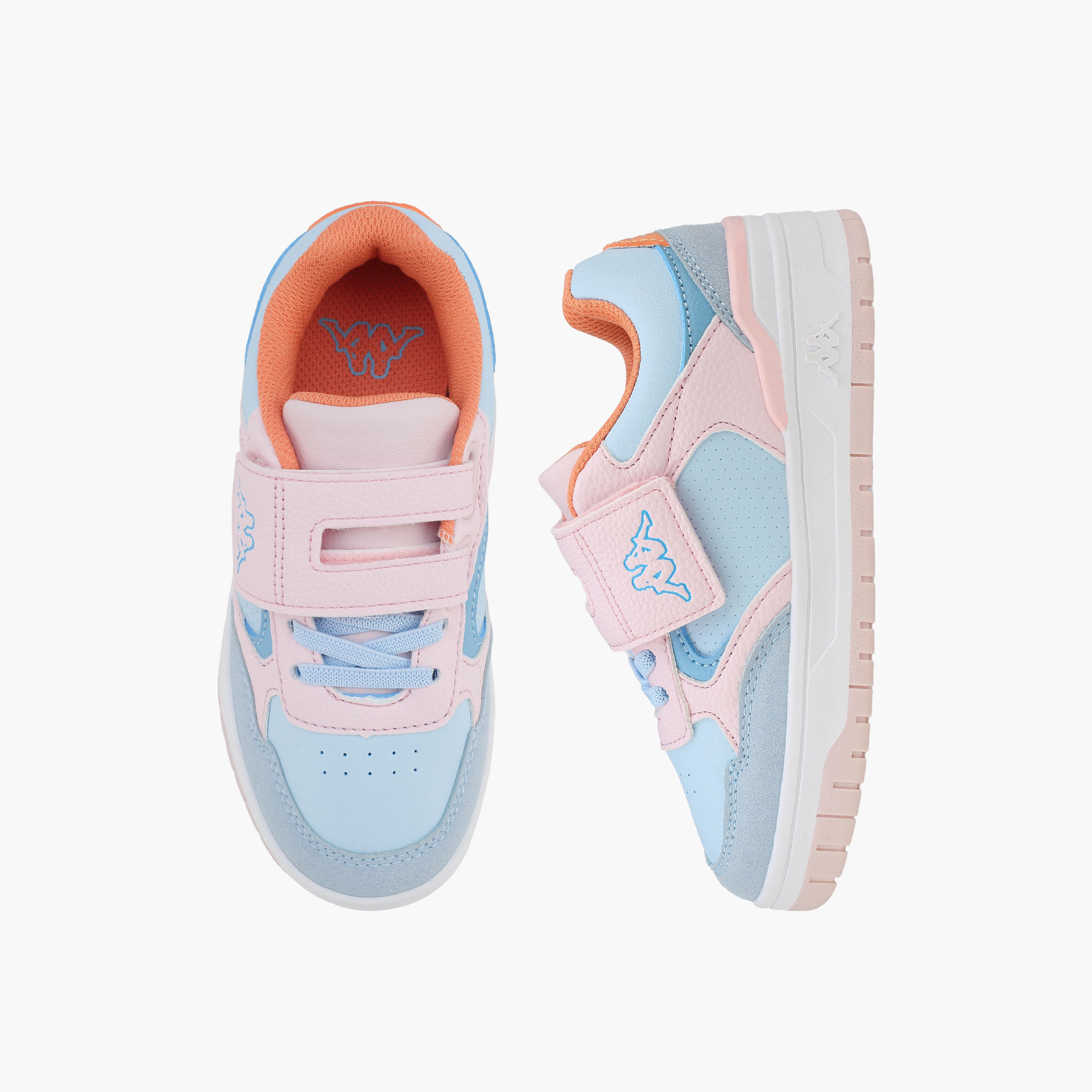 Kappa Girls Hook & Loop Sports Shoes-girls-shoes-sports-image-1