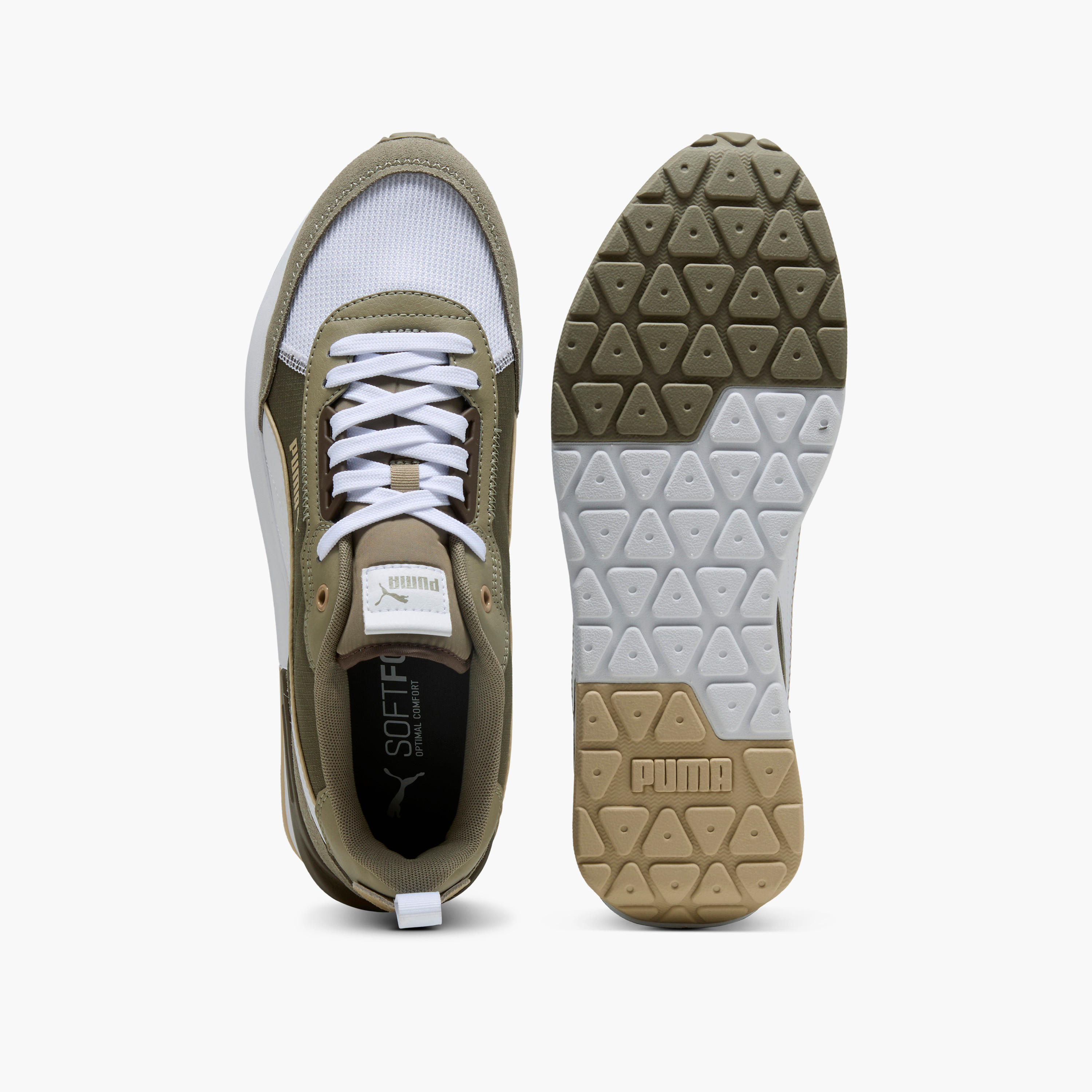 حذاء سنيكرز أر 22 برباط للرجال من بوما - 38346252-sports-men-shoes-image-4
