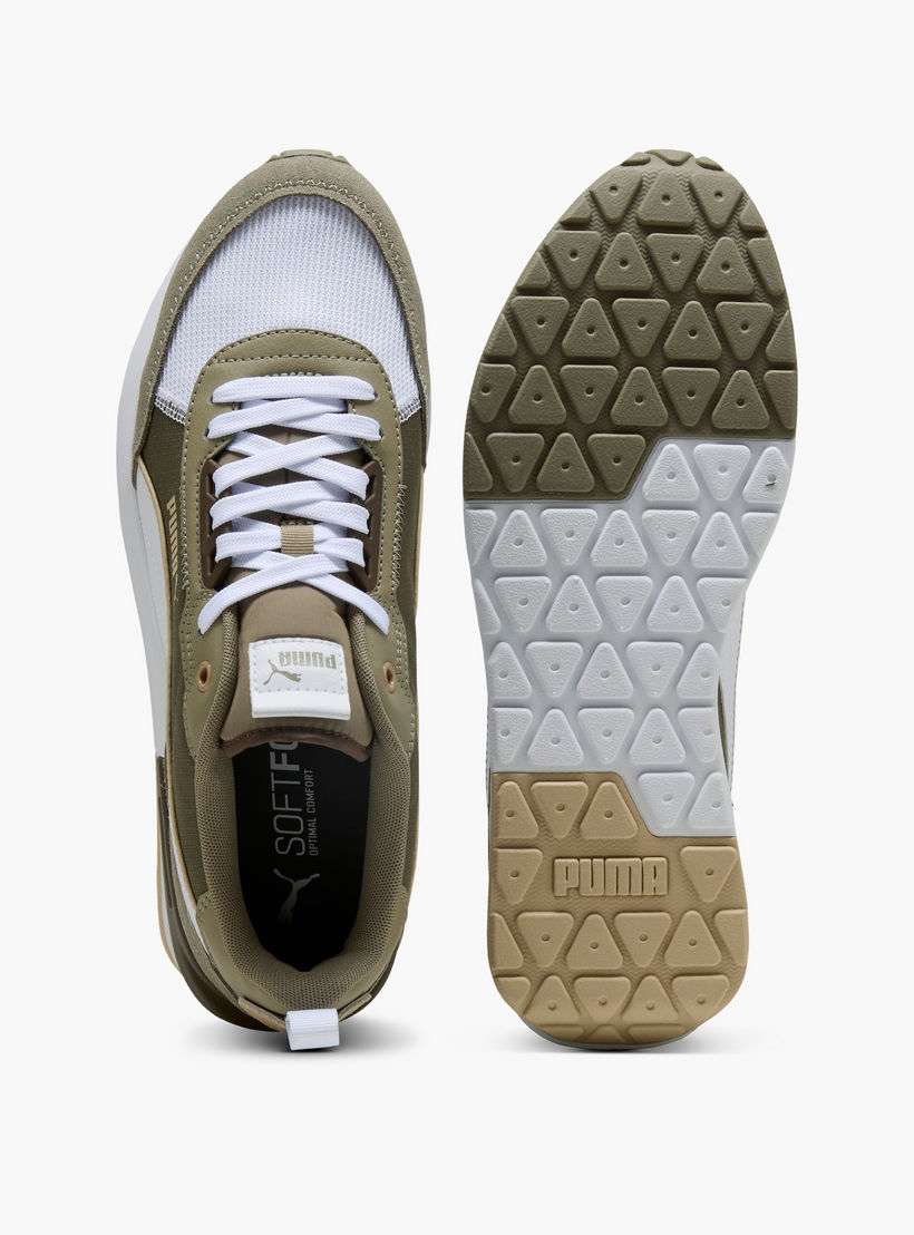 حذاء سنيكرز أر 22 برباط للرجال من بوما - 38346252-sports-men-shoes-image-4
