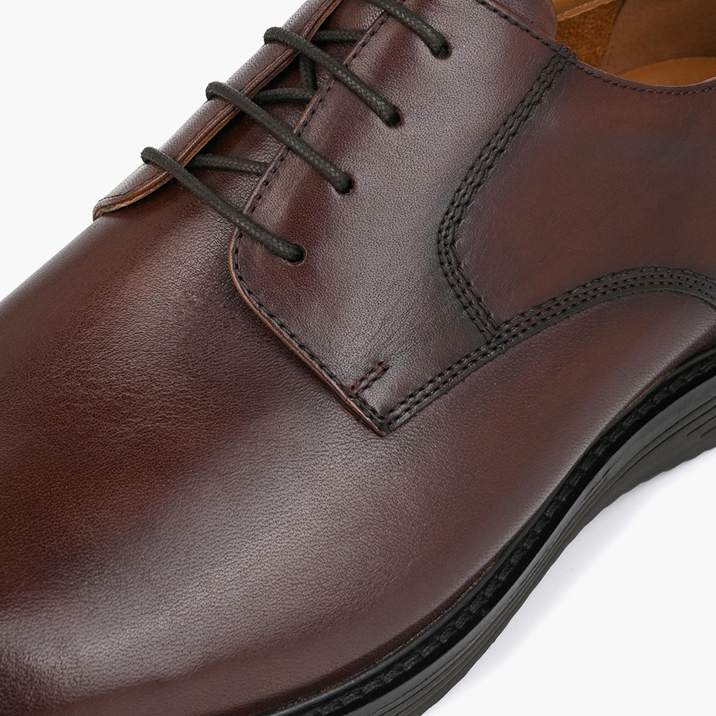 حذاء ديربي جلد برباط إغلاق للرجال من دوتشيني-men-shoes-formalshoes-image-4