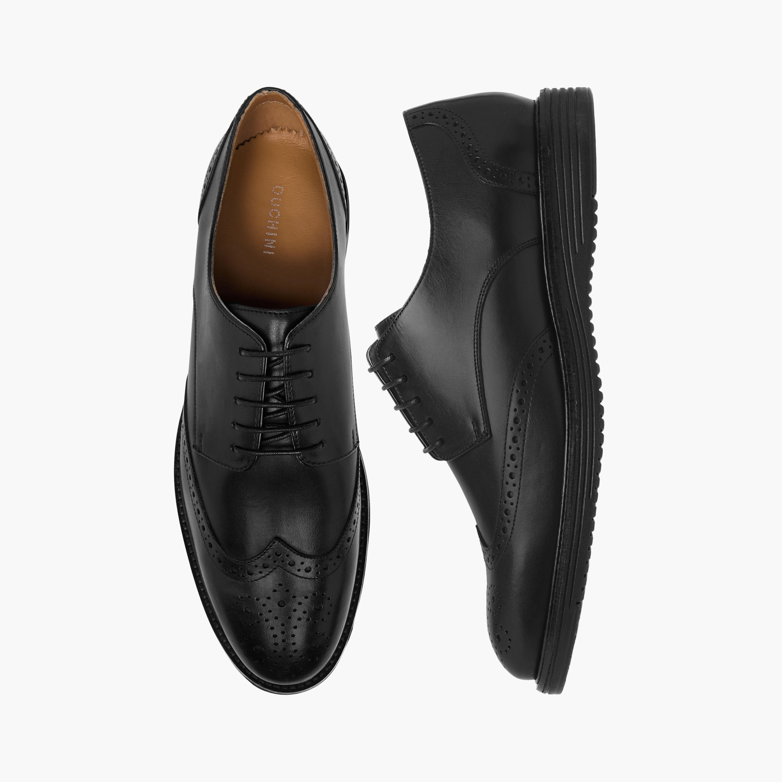 حذاء ديرقي رجالي بأربطة من الجلد الطبيعي-men-shoes-formalshoes-image-1