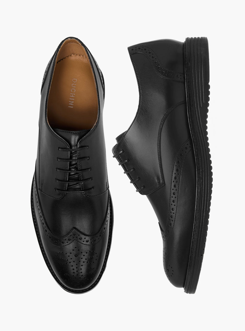 حذاء ديرقي رجالي بأربطة من الجلد الطبيعي-men-shoes-formalshoes-image-1