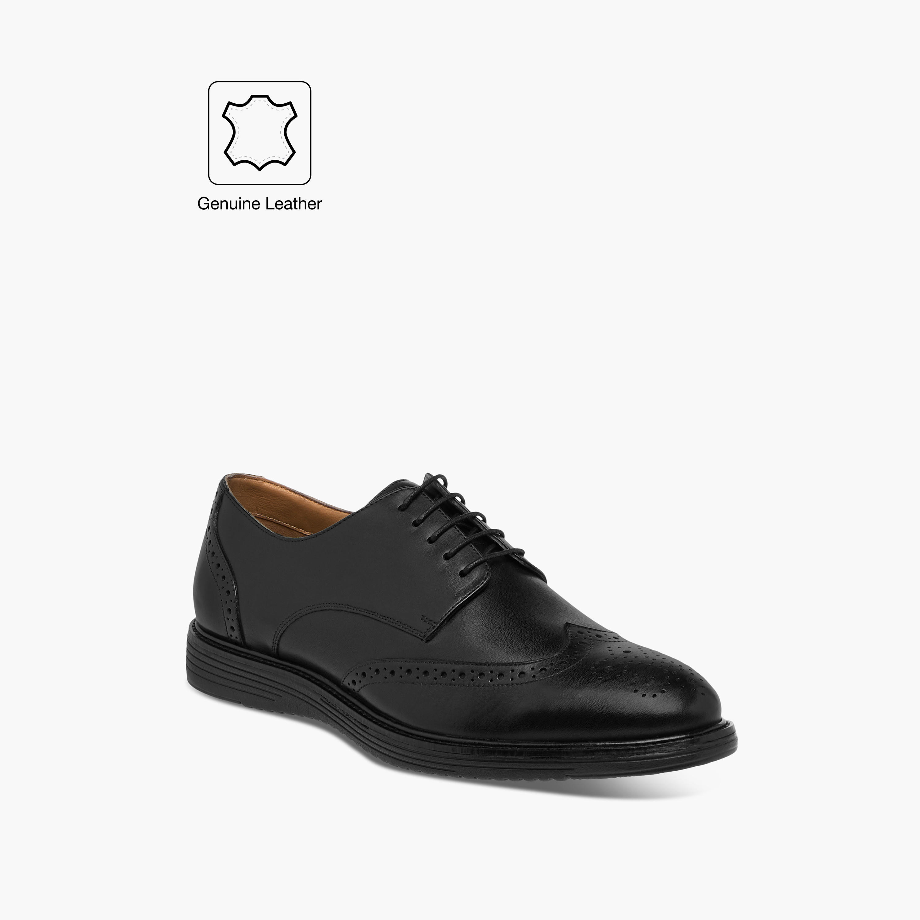 حذاء ديرقي رجالي بأربطة من الجلد الطبيعي-men-shoes-formalshoes-image-2