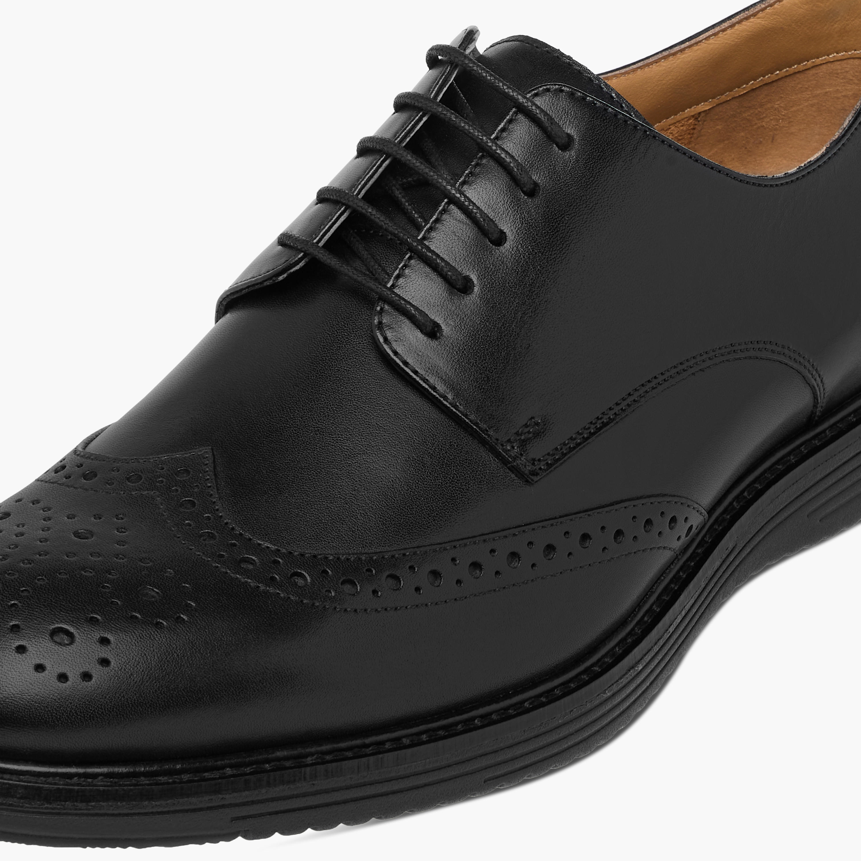 حذاء ديرقي رجالي بأربطة من الجلد الطبيعي-men-shoes-formalshoes-image-4
