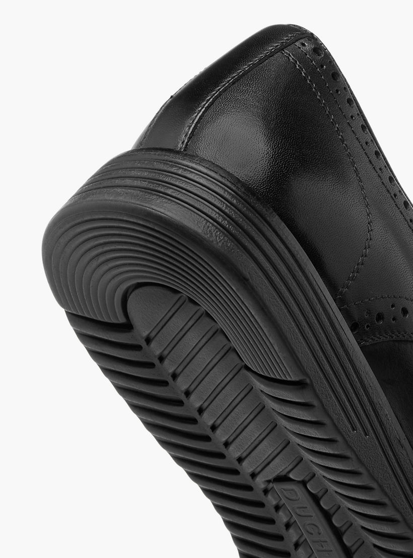 Duchini Men's Leather Perforated Lace-Up Derby Shoes-men-shoes-formalshoes-image-5