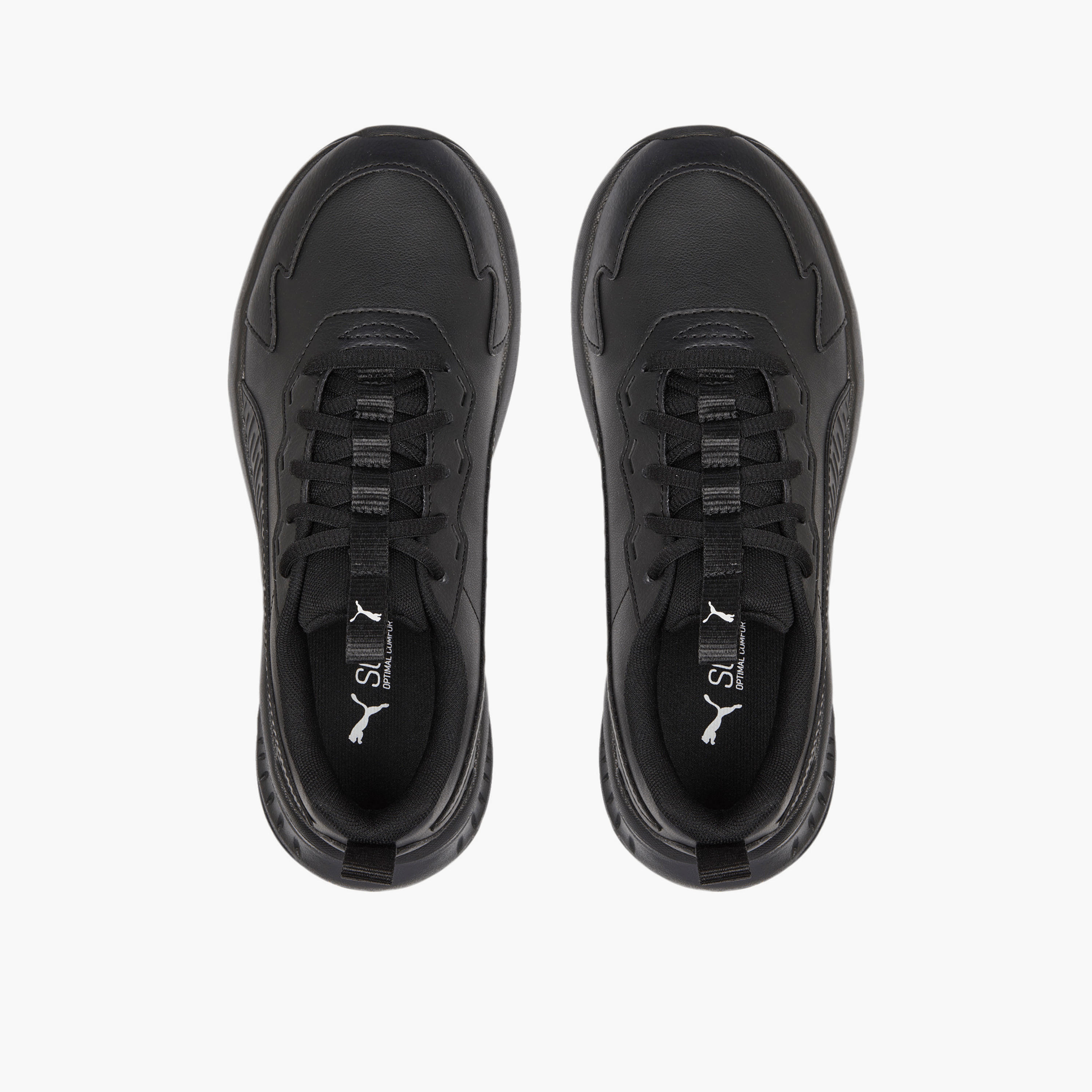 Puma Kids Evolve Run Jr Lace-Up Running Shoes-sports-boys-shoes-image-4