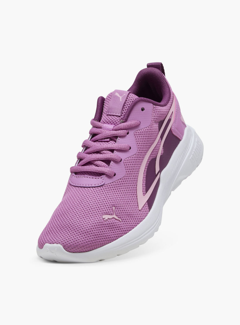Puma Girls All-Daytive Lace-Up Running Shoes-sports-girls-shoes-image-5
