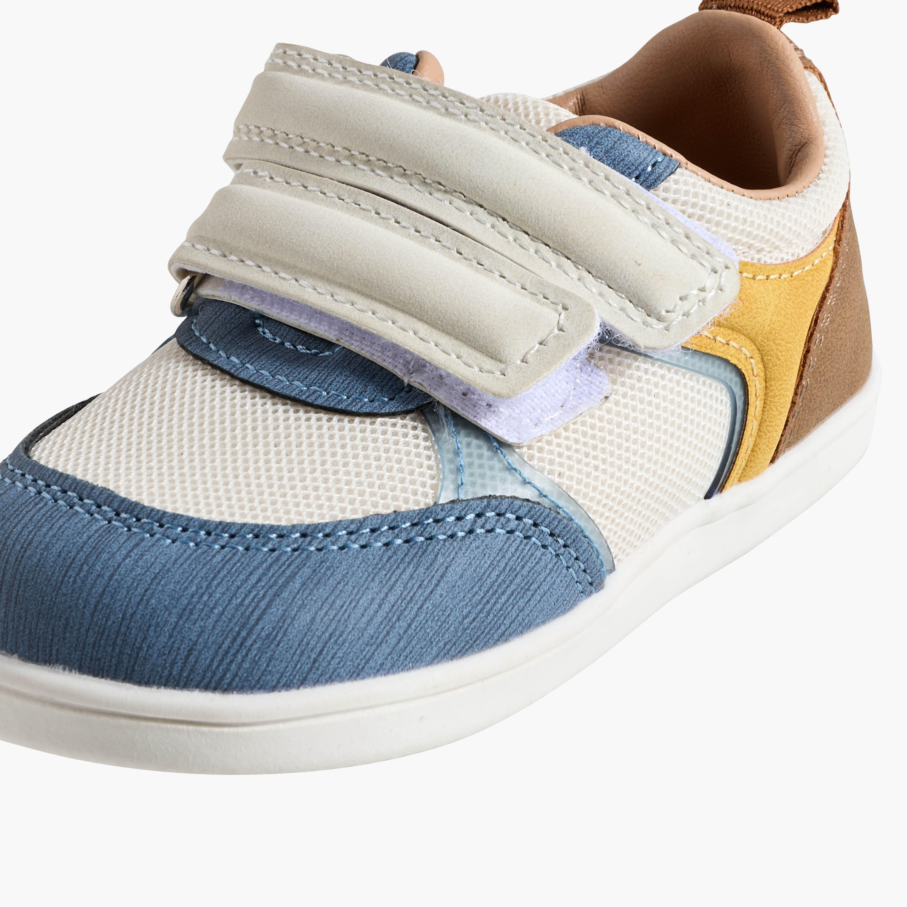 Barefeet Boys Hook & Loop Sneakers-boys-shoes-sneakers-image-4
