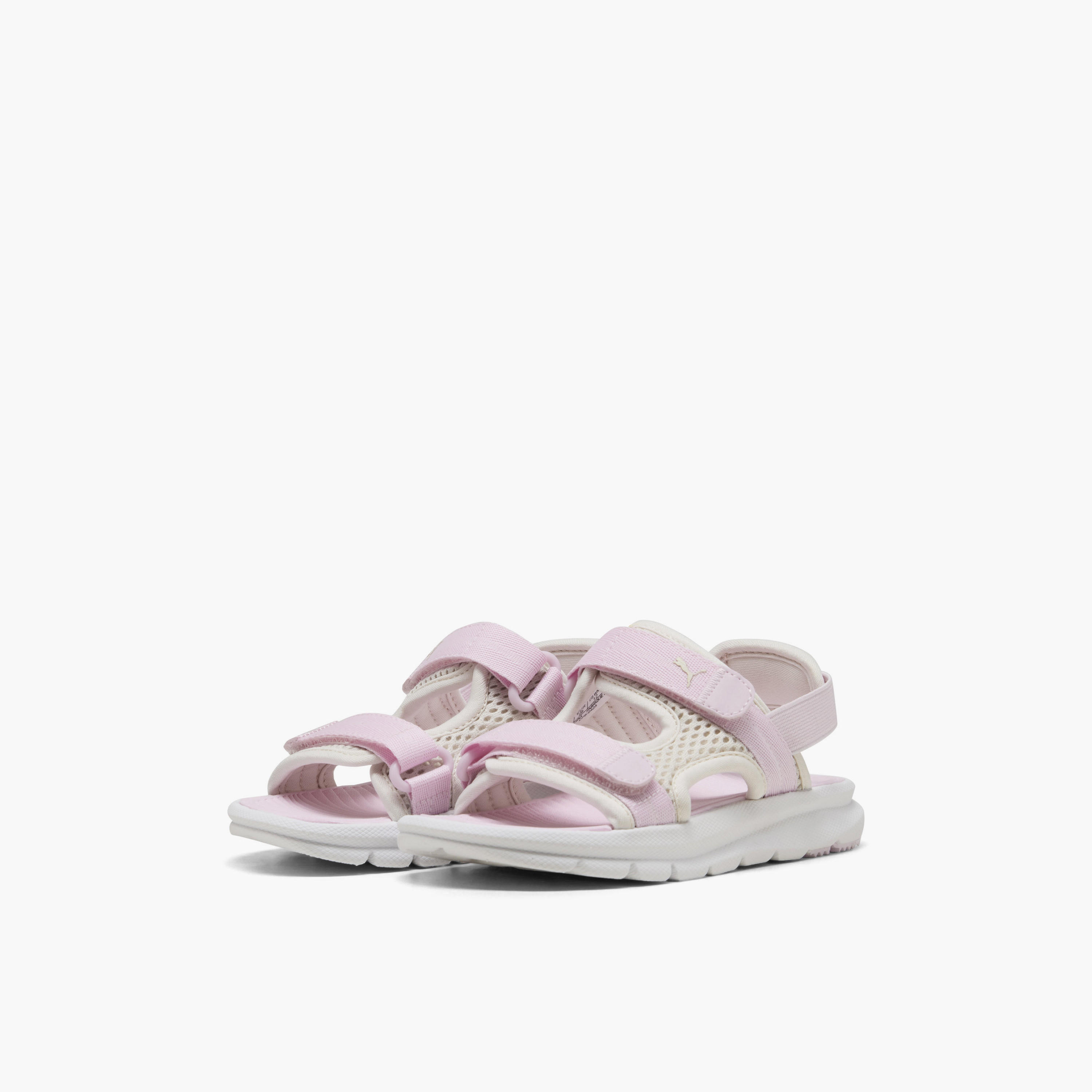 Puma Girls Evolve Logo Print Strap Sandals-sports-girls-shoes-image-1