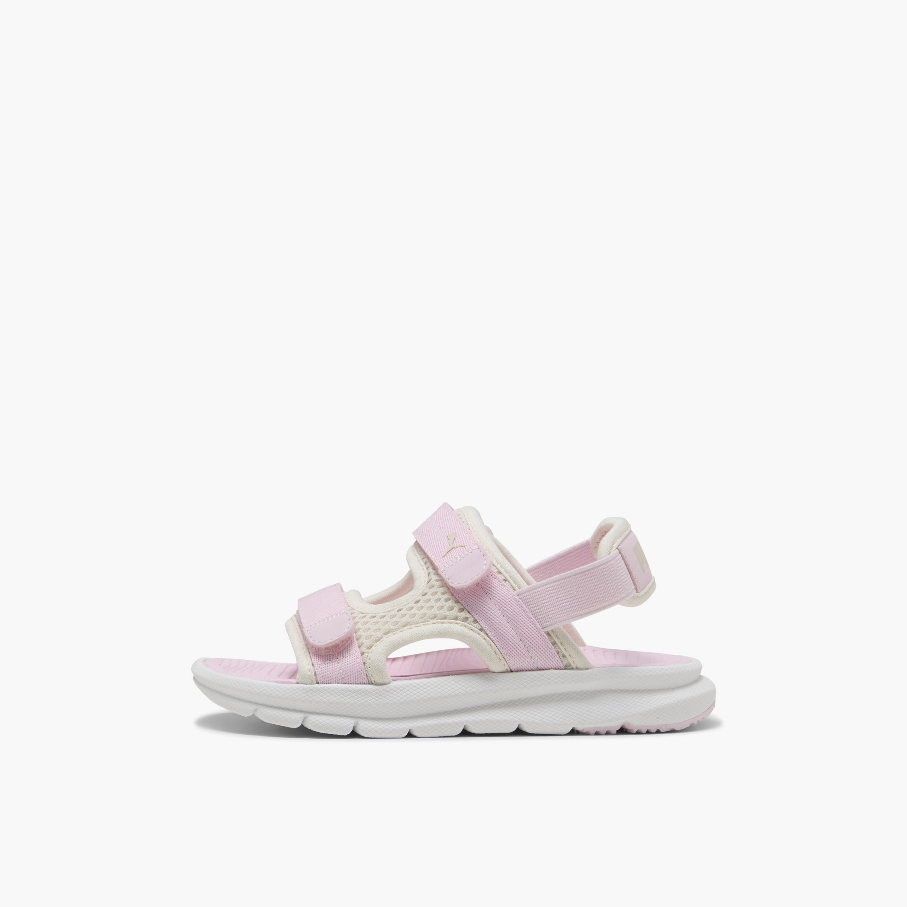 Puma Girls Evolve Logo Print Strap Sandals-sports-girls-shoes-image-2