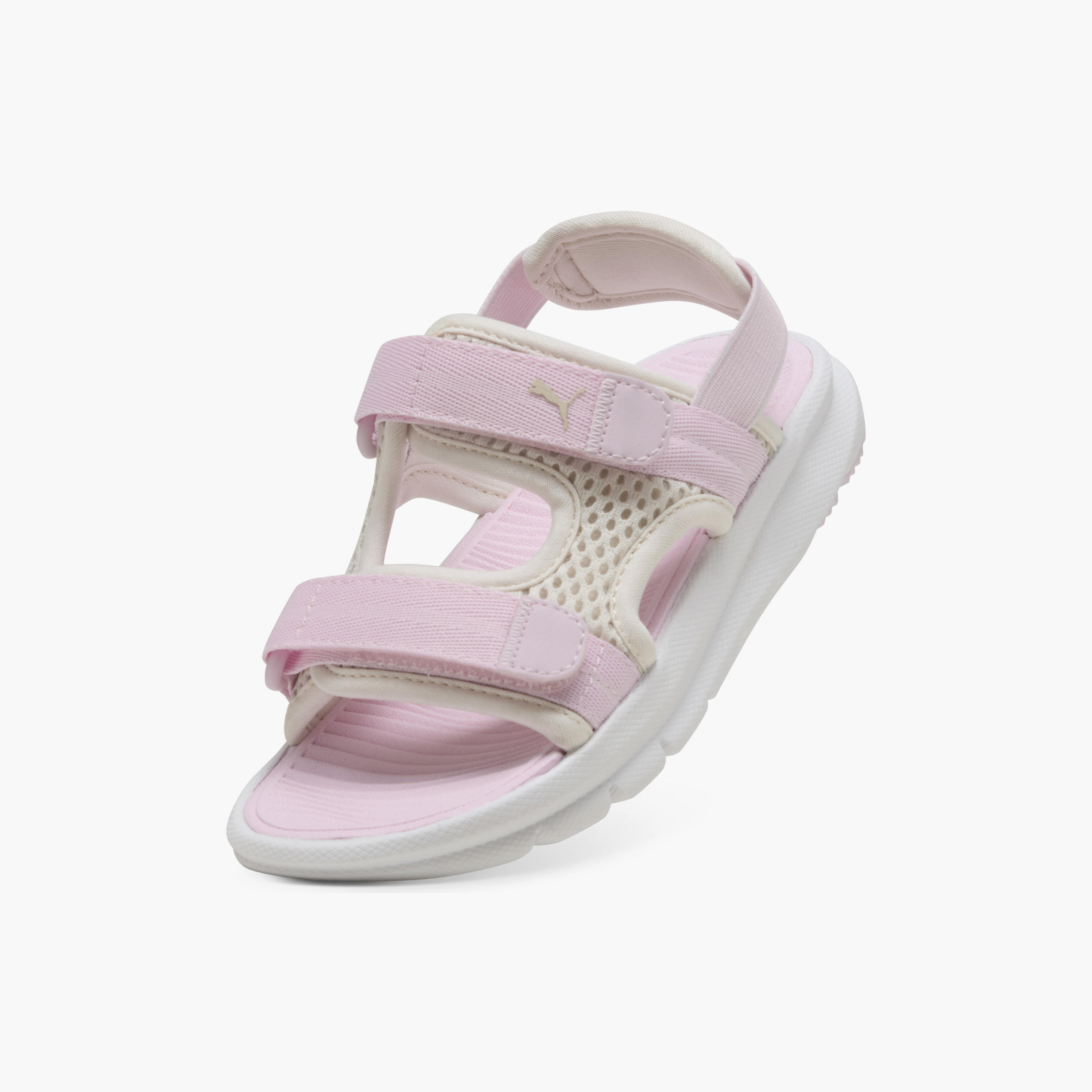 Puma Girls Evolve Logo Print Strap Sandals-sports-girls-shoes-image-4