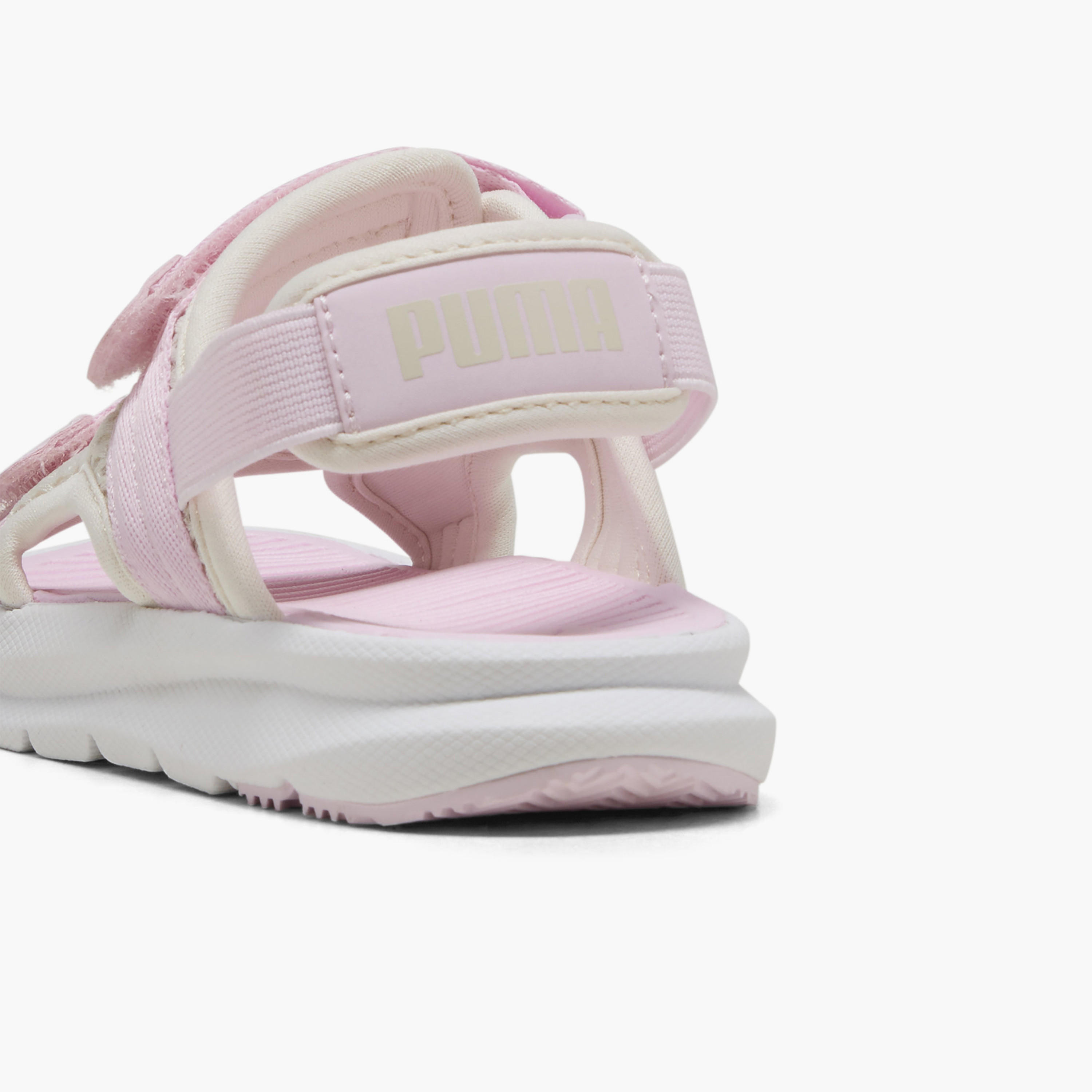 Puma Girls Evolve Logo Print Strap Sandals-sports-girls-shoes-image-5