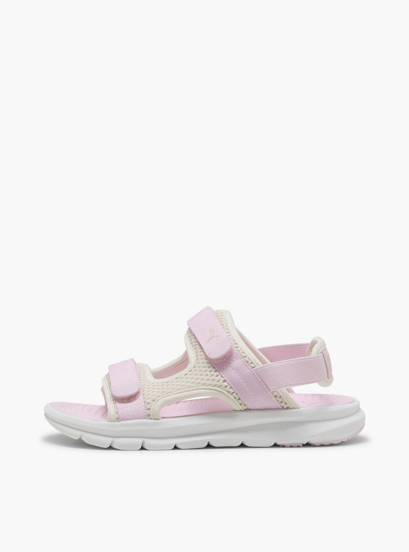 صندل بأحزمة وطبعات شعار "إيفولف" للبنات من بوما-girls-shoes-sandals-image-2