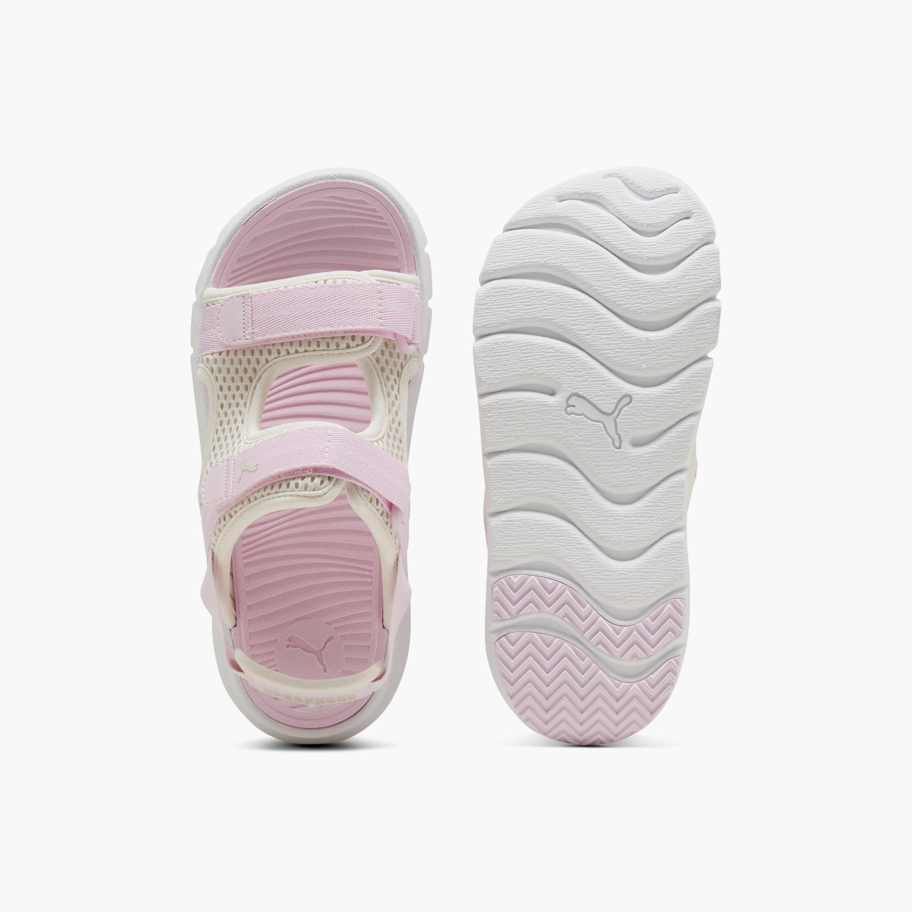 صندل بأحزمة وطبعات شعار "إيفولف" للبنات من بوما-girls-shoes-sandals-image-3