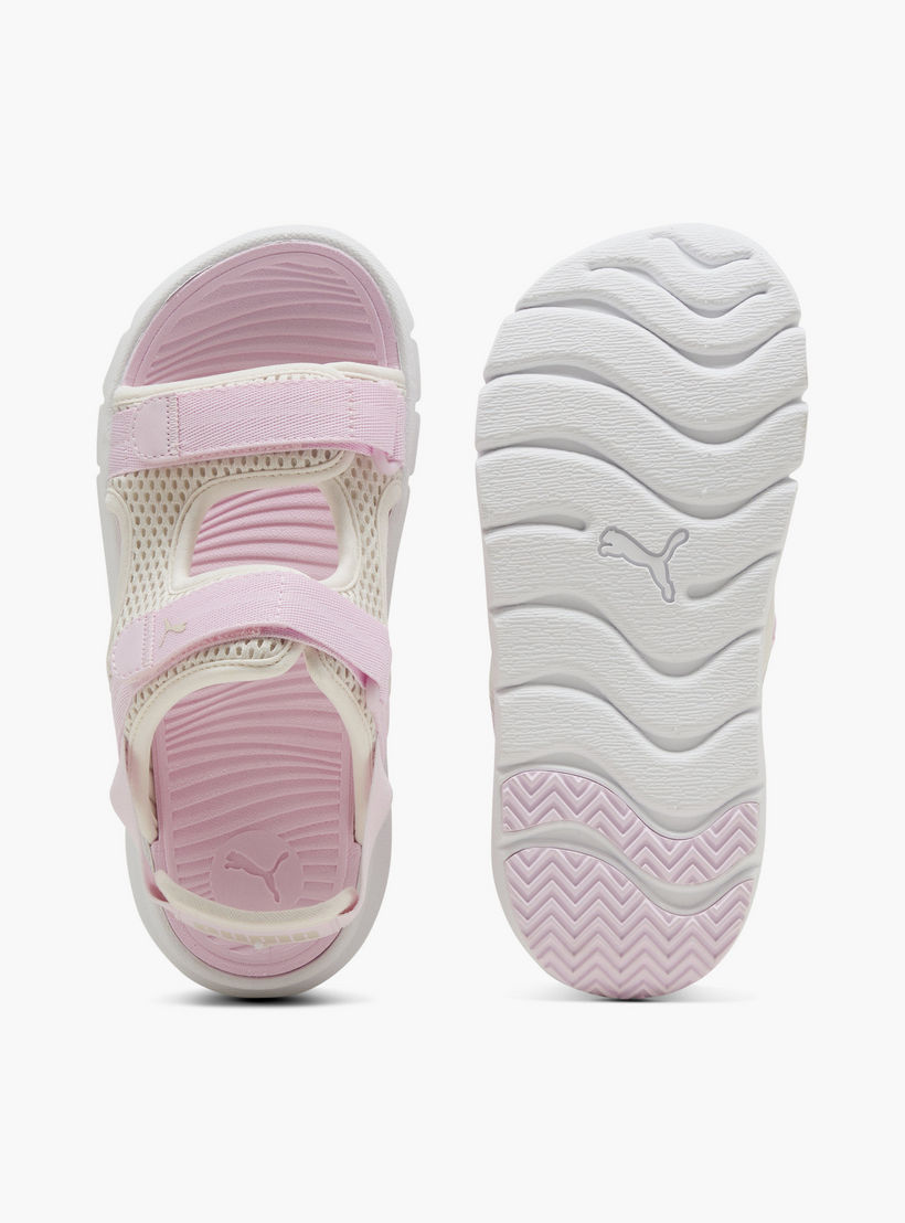 صندل بأحزمة وطبعات شعار "إيفولف" للبنات من بوما-girls-shoes-sandals-image-3