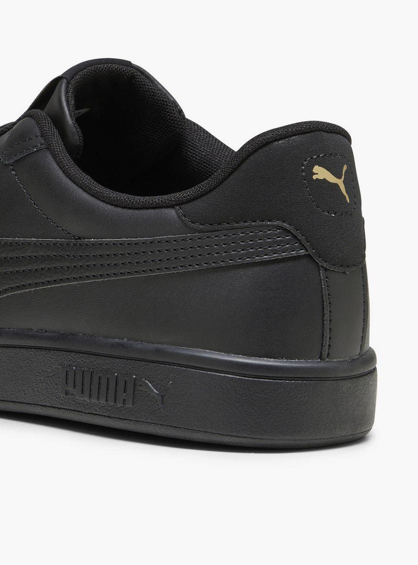 Puma Men Smash 3.0 L Lace-Up Leather Low Ankle Sneakers-sports-men-shoes-image-6