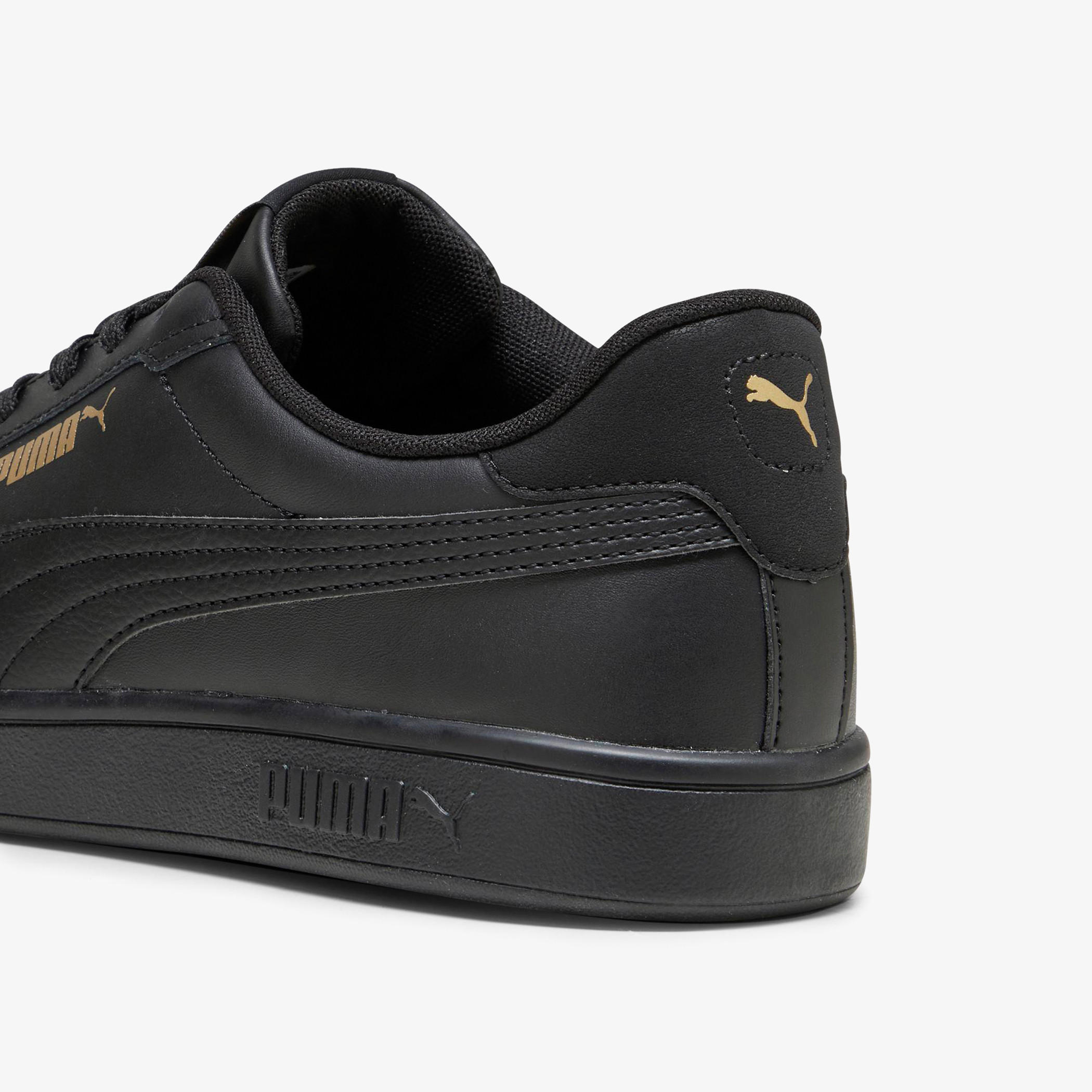 Puma Men's Logo Print Trainers with Panel Detail and Lace-Up Closure-sports-men-shoes-image-2