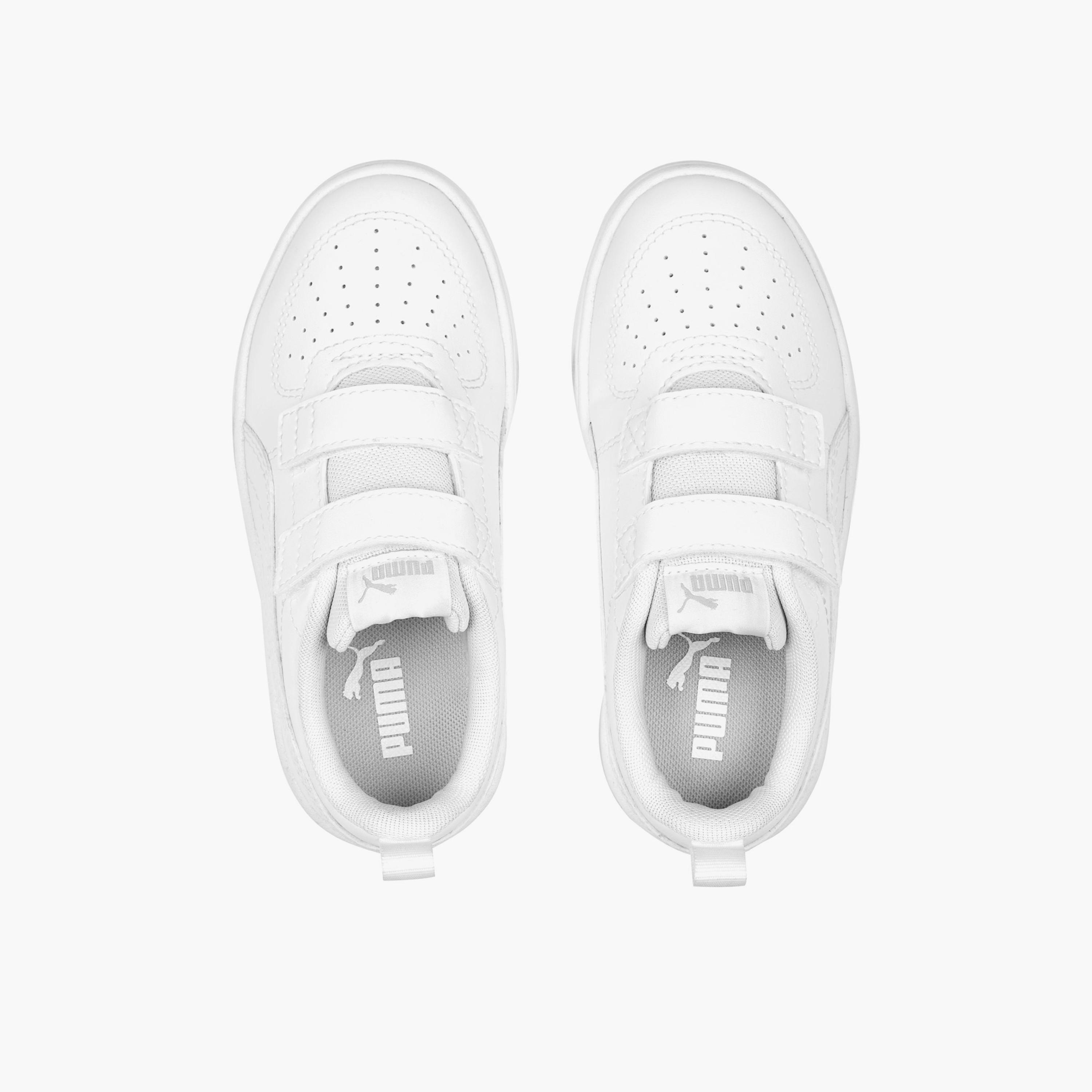Puma Kids Rickie V Hook & Loop Ankle Sneakers-girls-shoes-sneakers-image-3