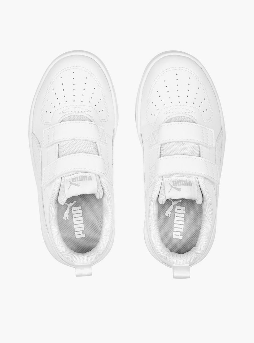 Puma Kids Rickie V Hook & Loop Ankle Sneakers-girls-shoes-sneakers-image-3