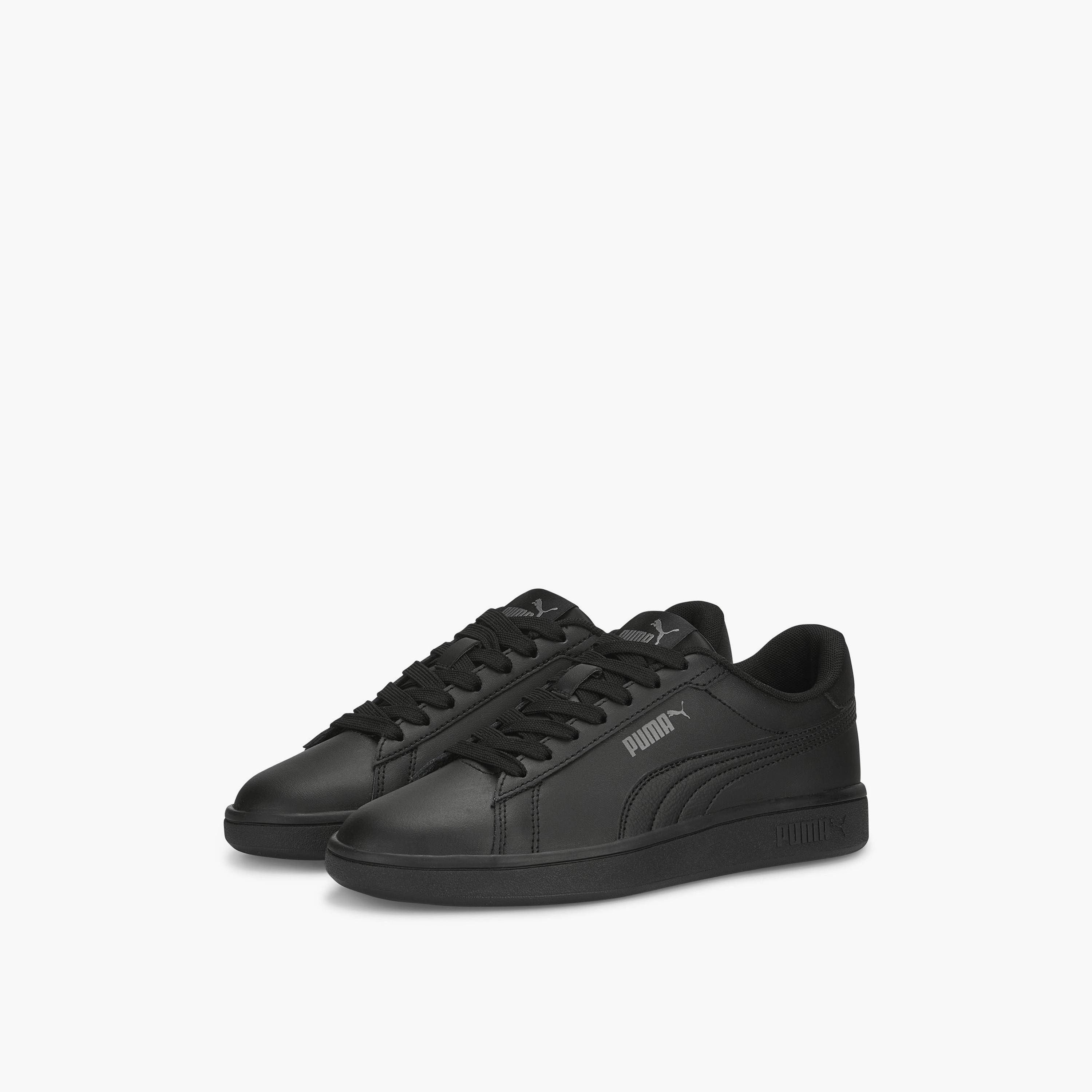 Puma Kids Smash 3.0 L Lace-Up School Shoes-girls-shoes-sneakers-image-1