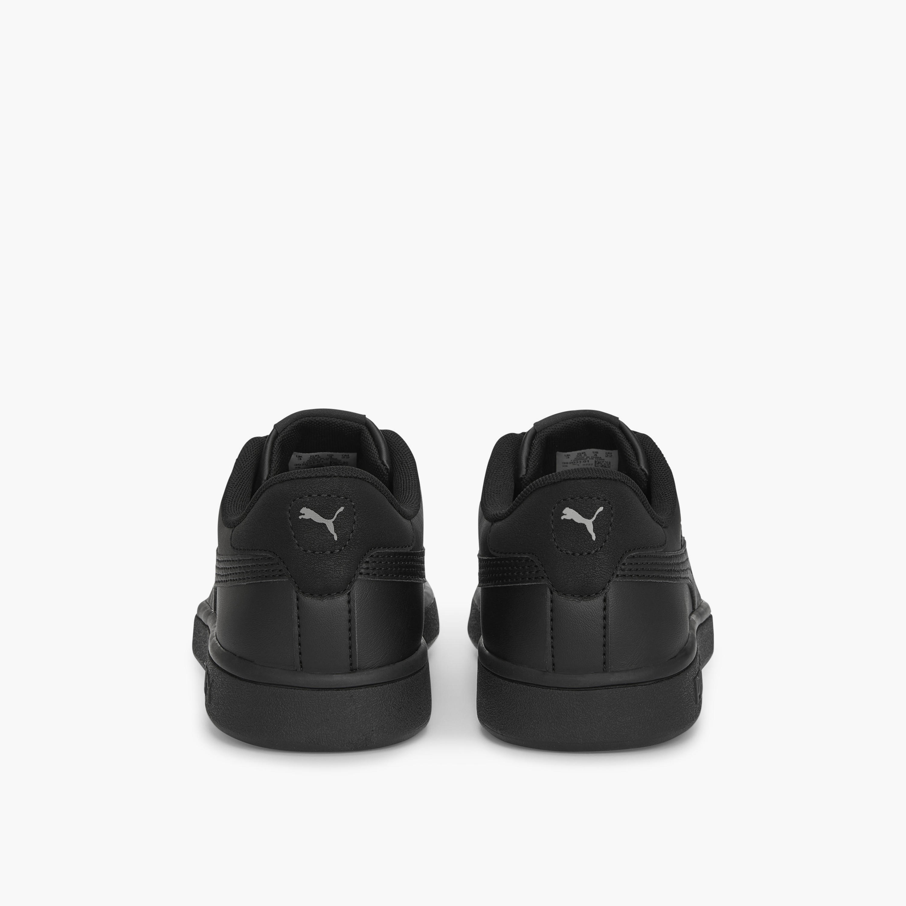 Puma Kids Smash 3.0 L Lace-Up School Shoes-girls-shoes-sneakers-image-4