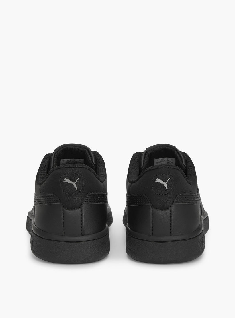 Puma Kids Smash 3.0 L Lace-Up School Shoes-girls-shoes-sneakers-image-4