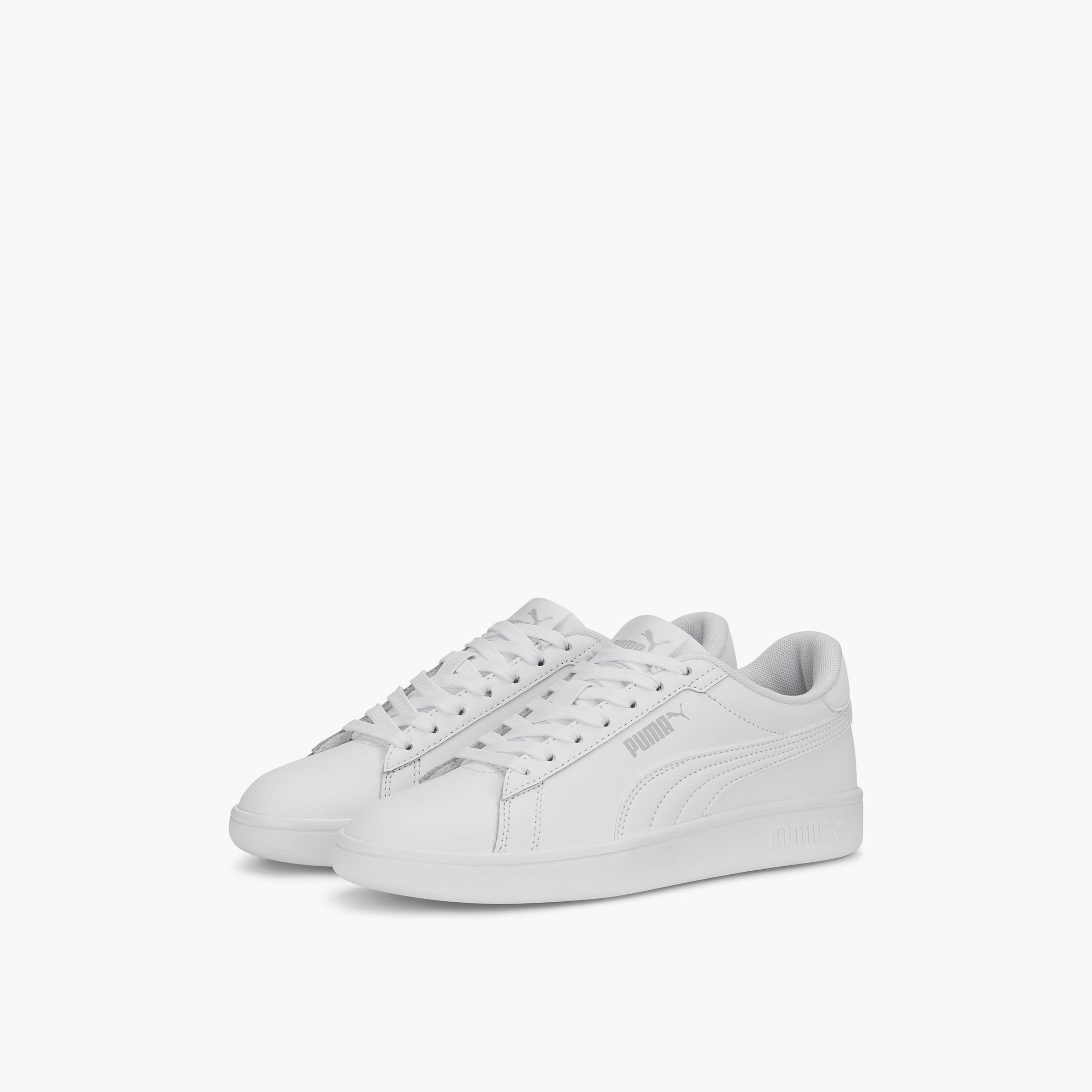 Puma Kids Smash 3.0 L Lace-Up School Shoes-girls-shoes-sneakers-image-1