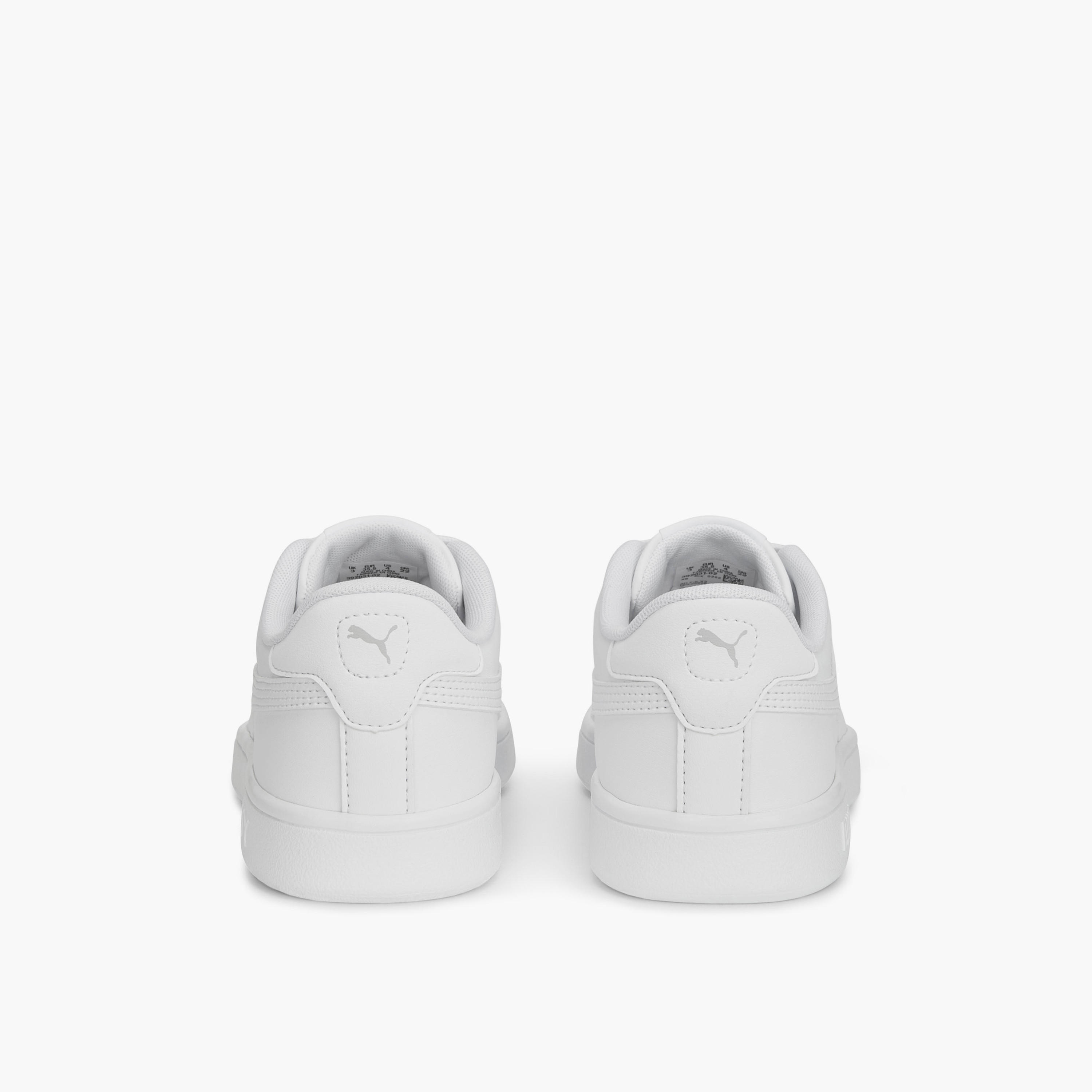 Puma Kids Smash 3.0 L Lace-Up School Shoes-girls-shoes-sneakers-image-4